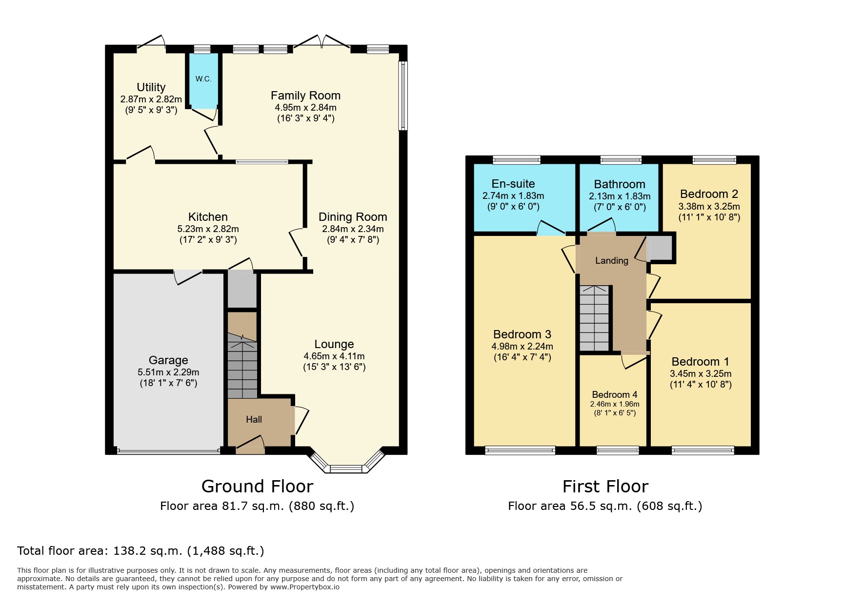 11 Mallard Drive, Leicester floorplan