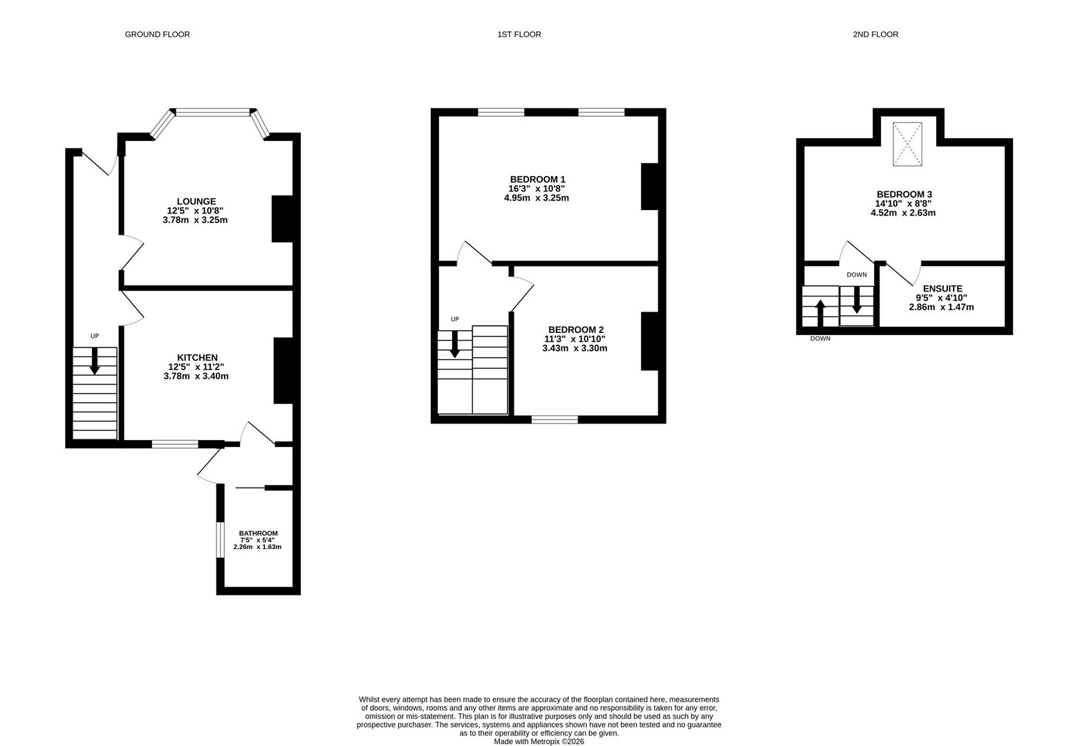 119, De Grey Street, Hull floorplan
