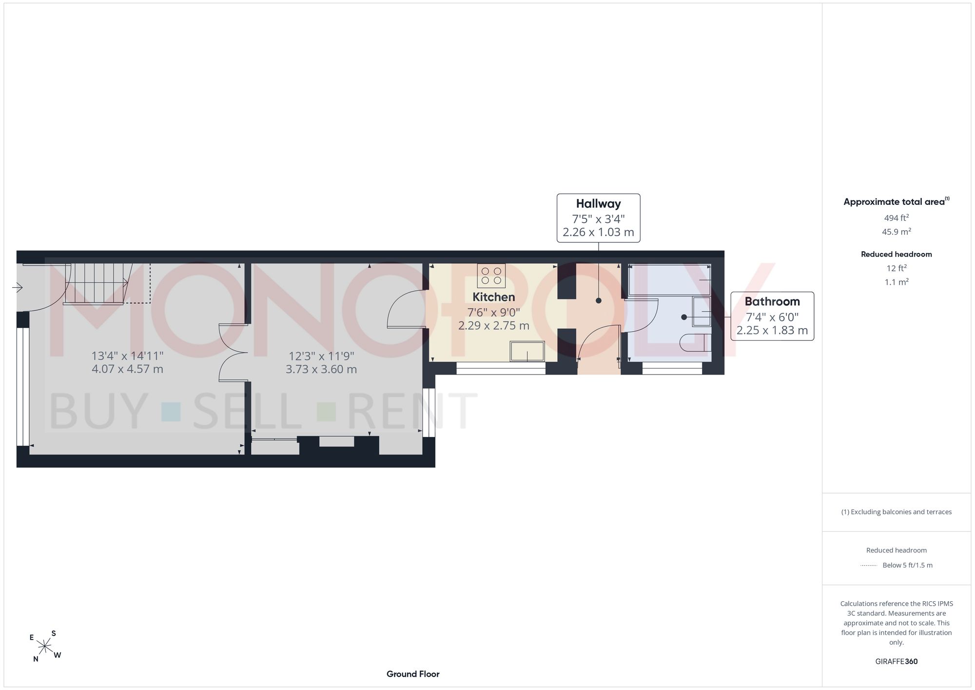 Bryn Coed Clayton Road, Wrexham floorplan
