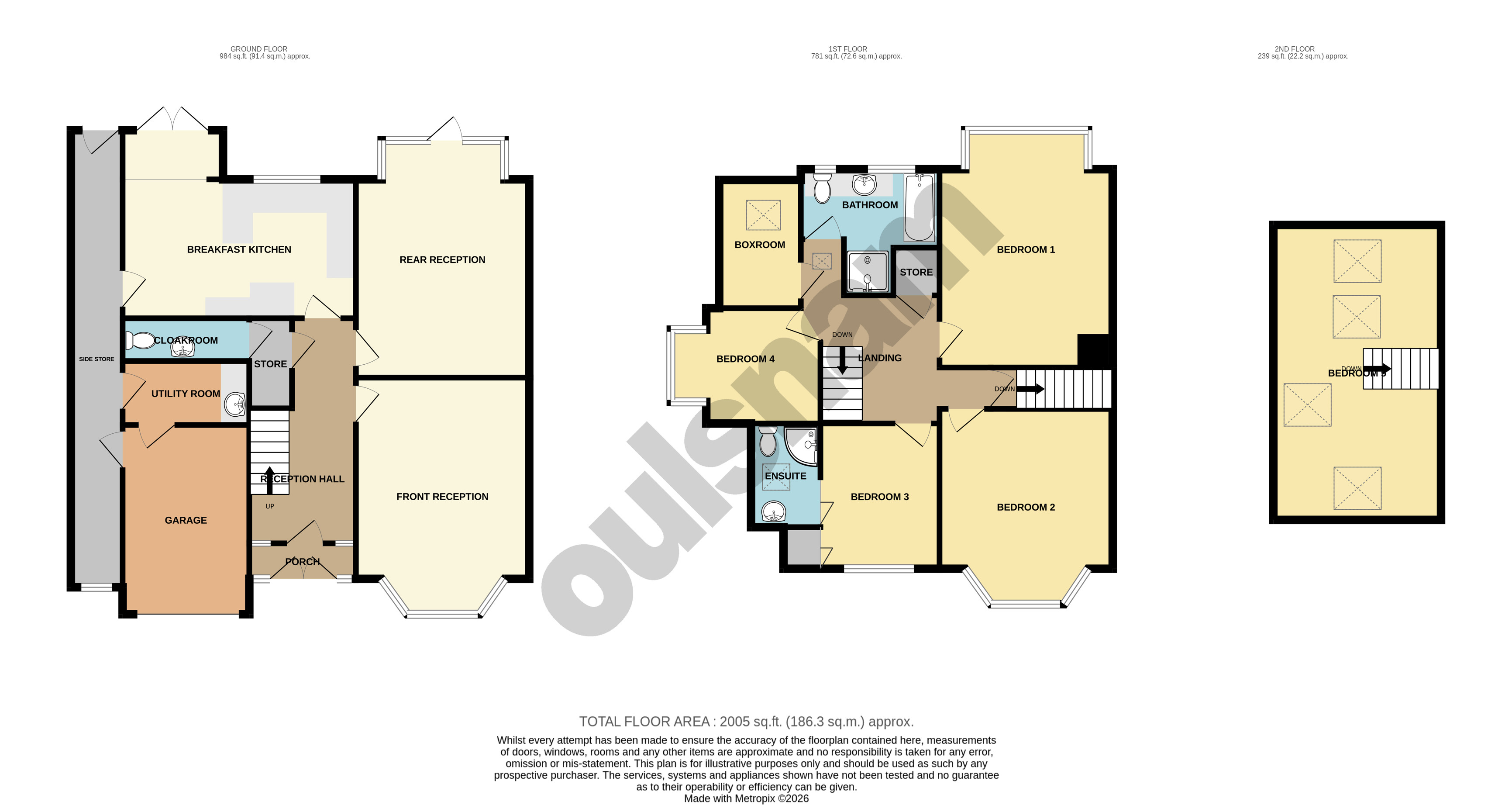 19, Dyott Road, Birmingham floorplan