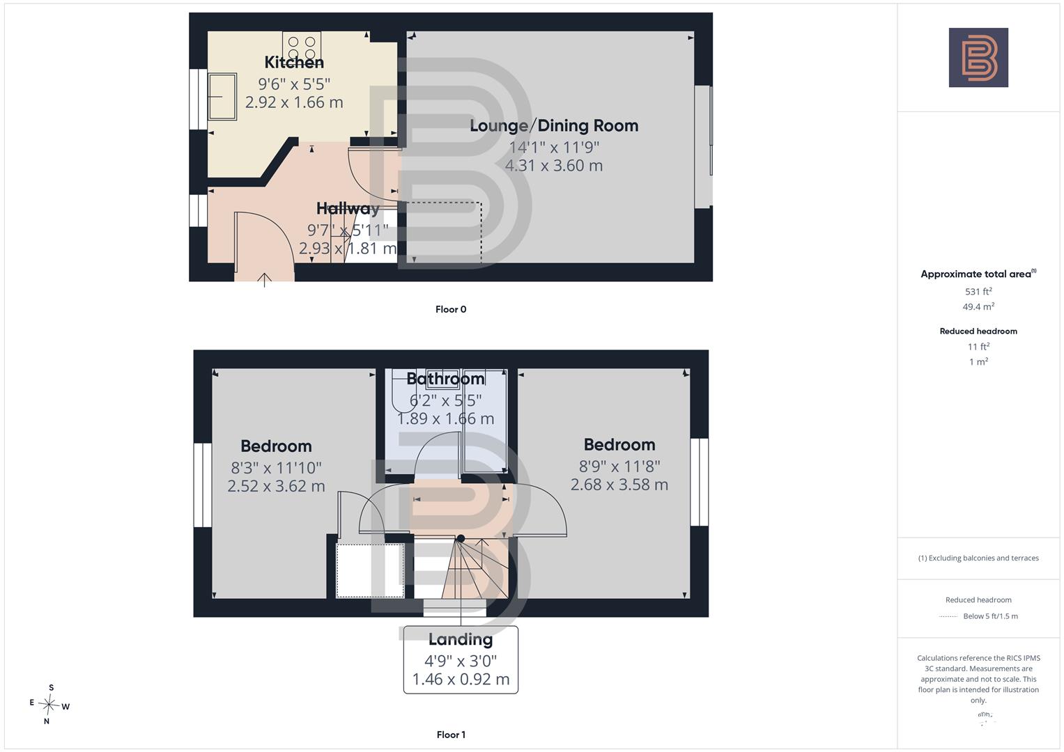 39, Steeping Road, Rugby floorplan