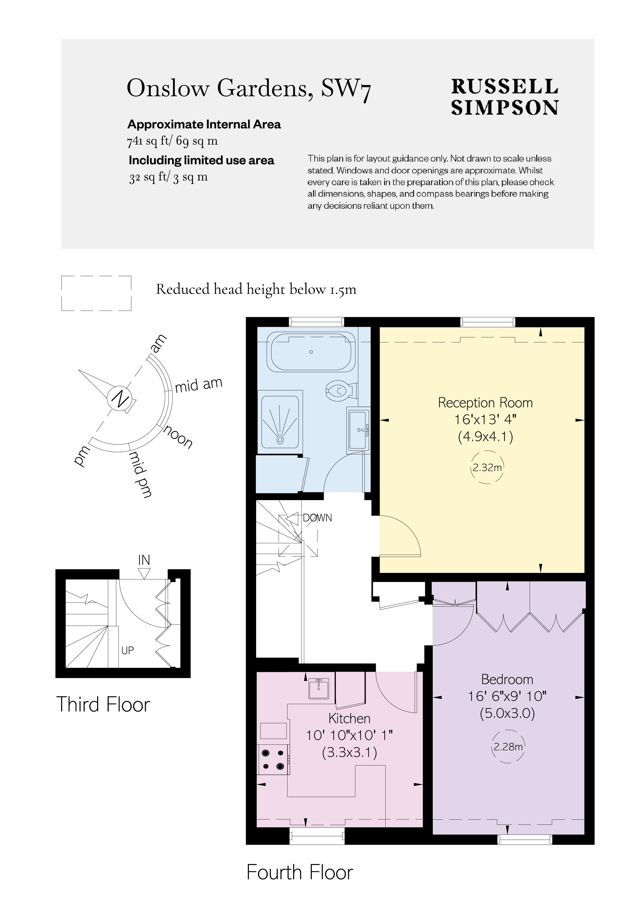 5, 88, Onslow Gardens, South Kensington floorplan