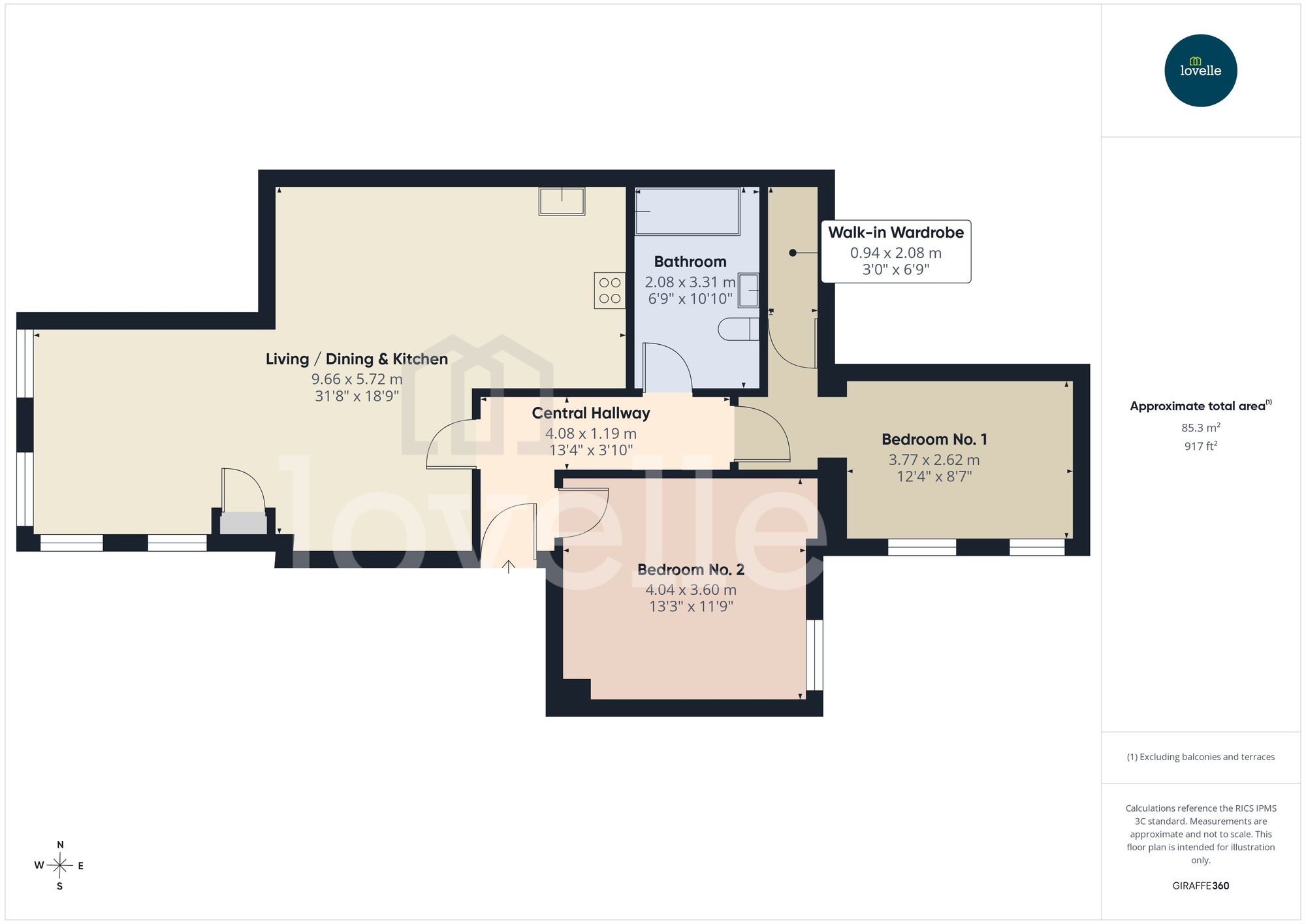 Apt 2, 44 Chanterlands Avenue, Hull floorplan