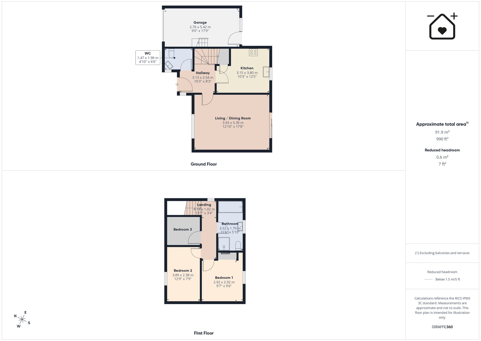 16 Falcon Road, Haverfordwest floorplan