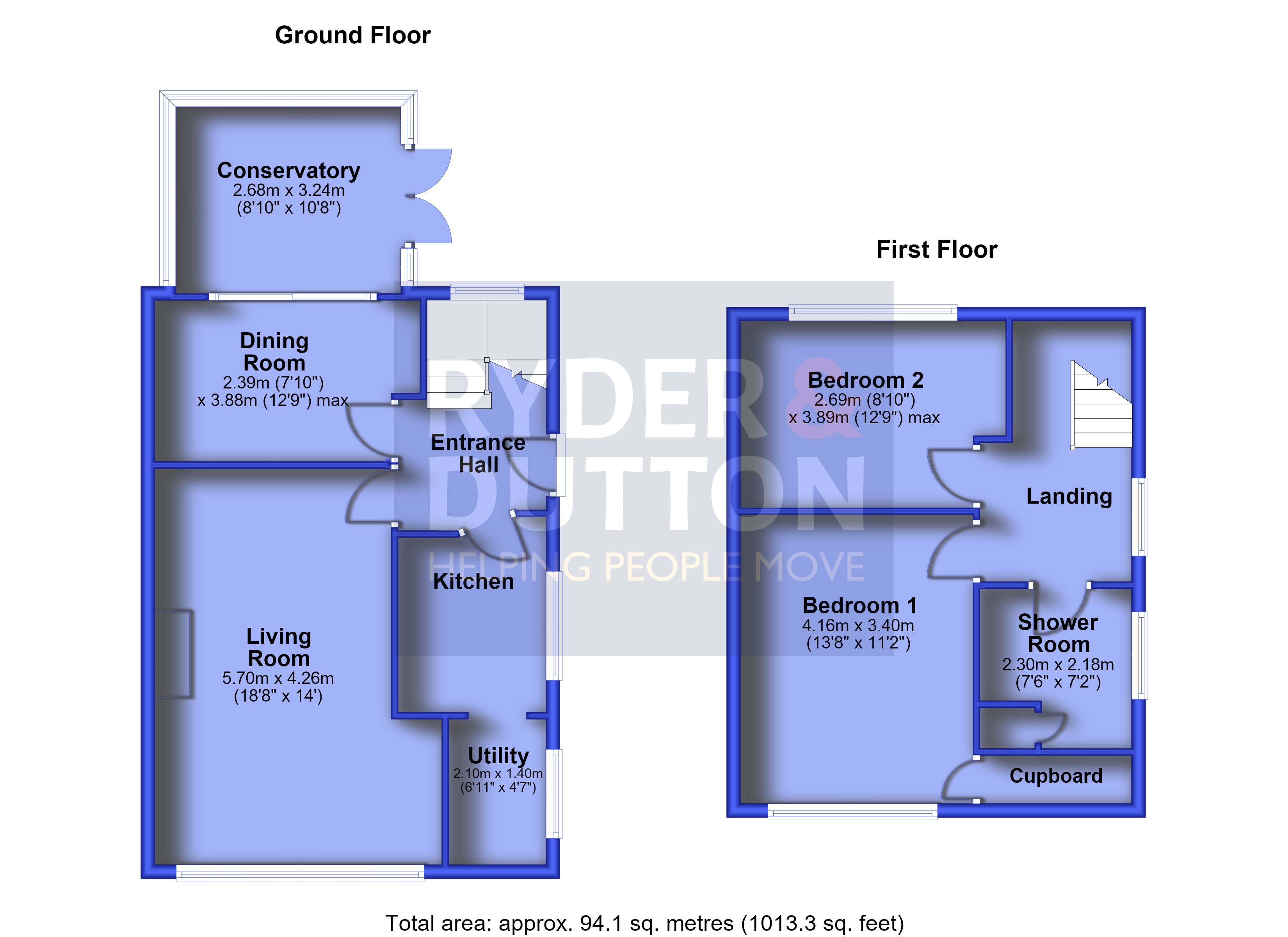 8, Aysgarth Crescent, Halifax floorplan
