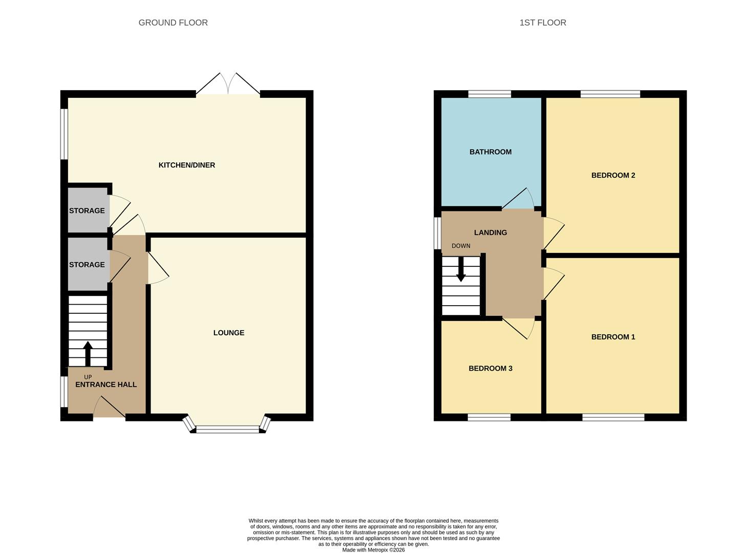 41, Clive Avenue, Stoke-On-Trent floorplan