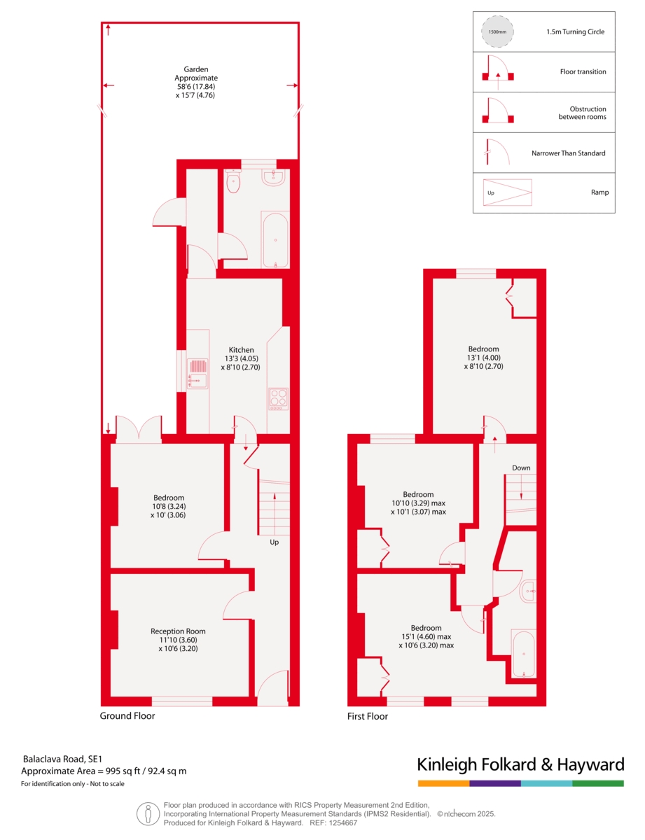 19, Balaclava Road, London floorplan