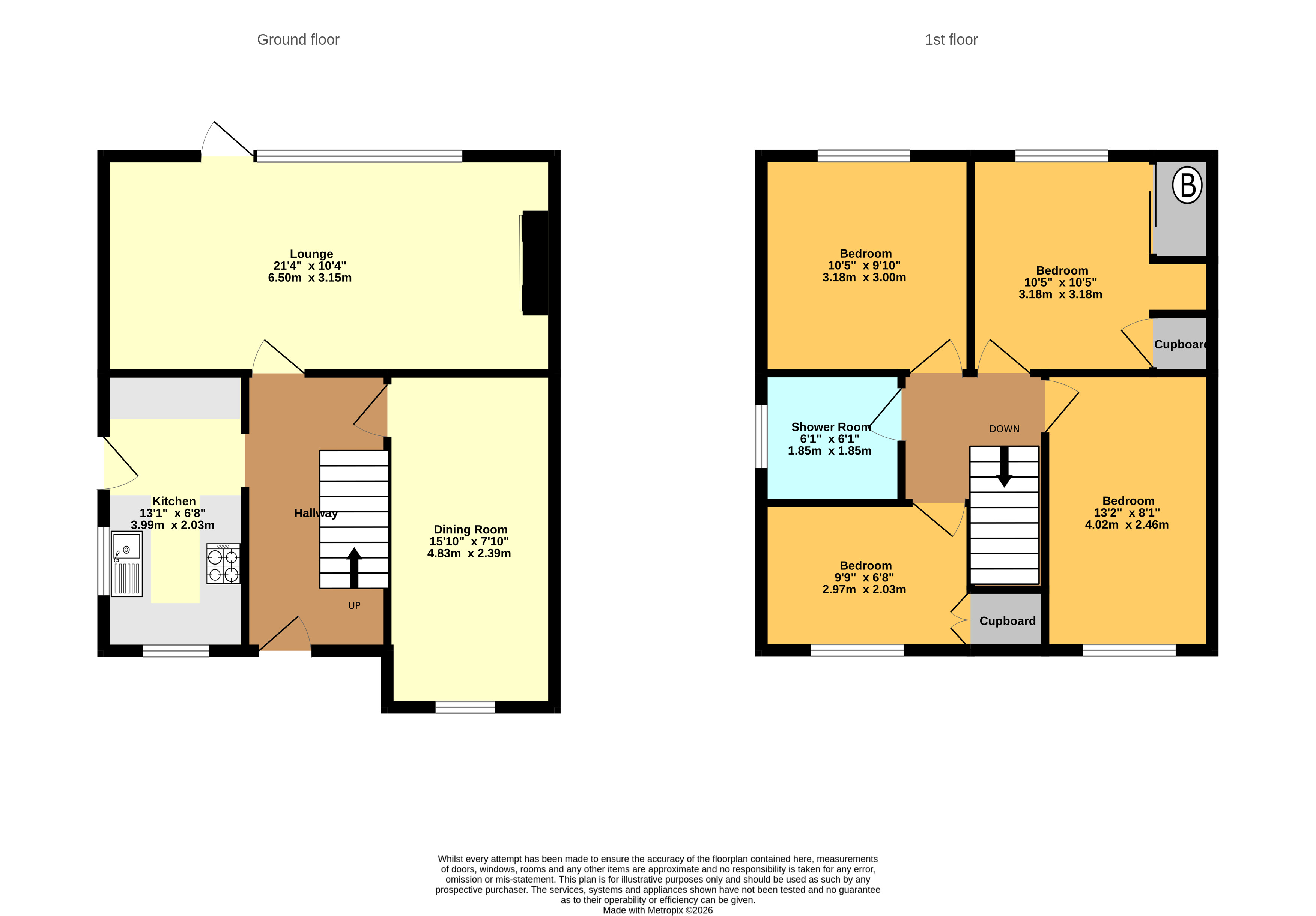 77, Cleveland Road, Bulkington floorplan