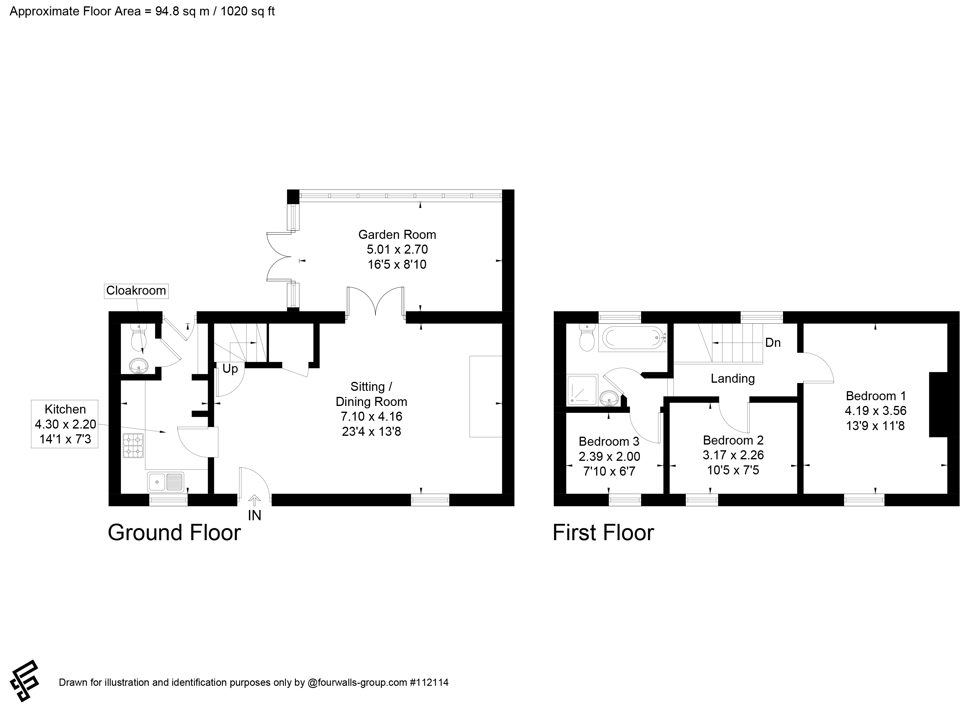8 Jamaica Farm,, St. Mary Bourne, Hampshire floorplan