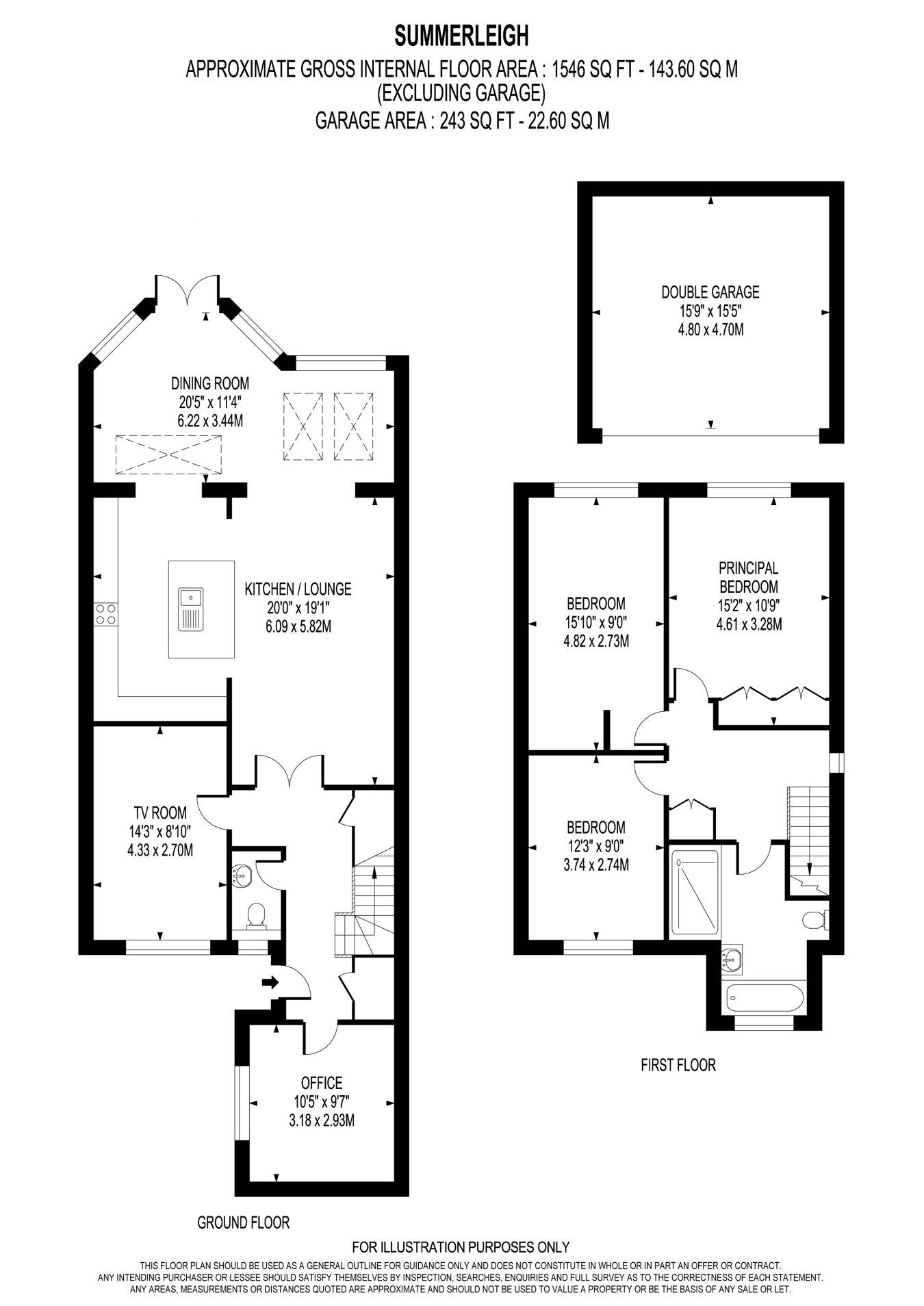 Gower Road, WEYBRIDGE floorplan