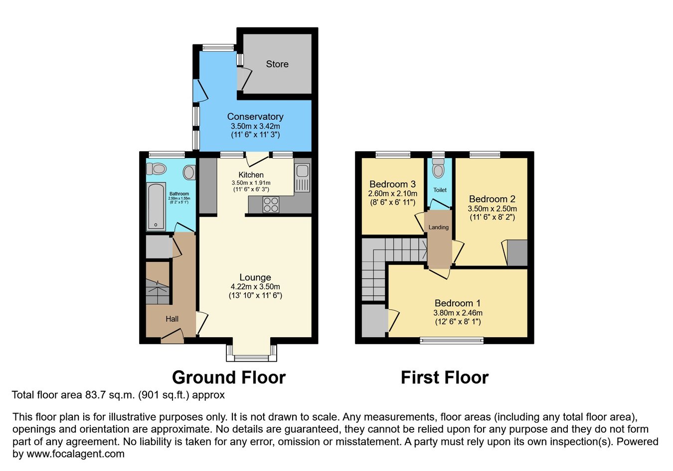 92, Gypsey Road, Bridlington floorplan