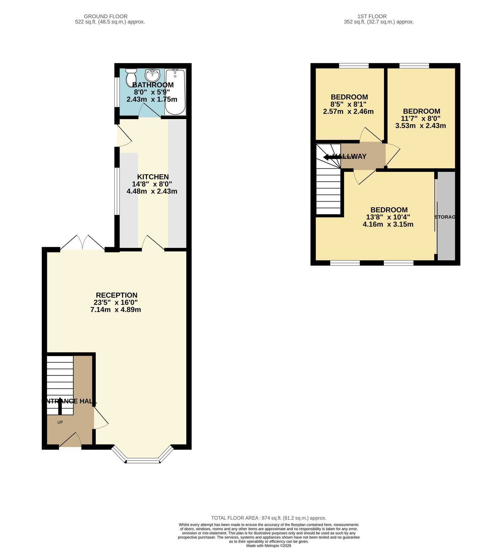 13, Bedwellty Road, Blackwood floorplan