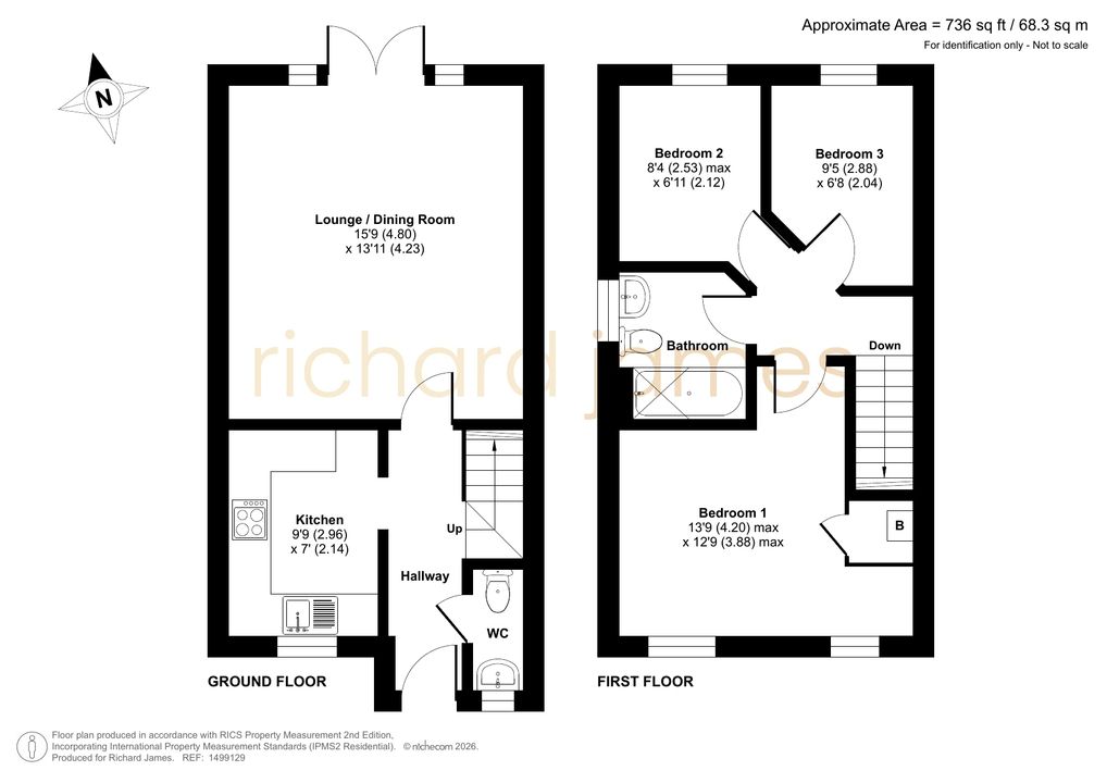 77, Winton Road Upper Stratton, Upper Stratton floorplan