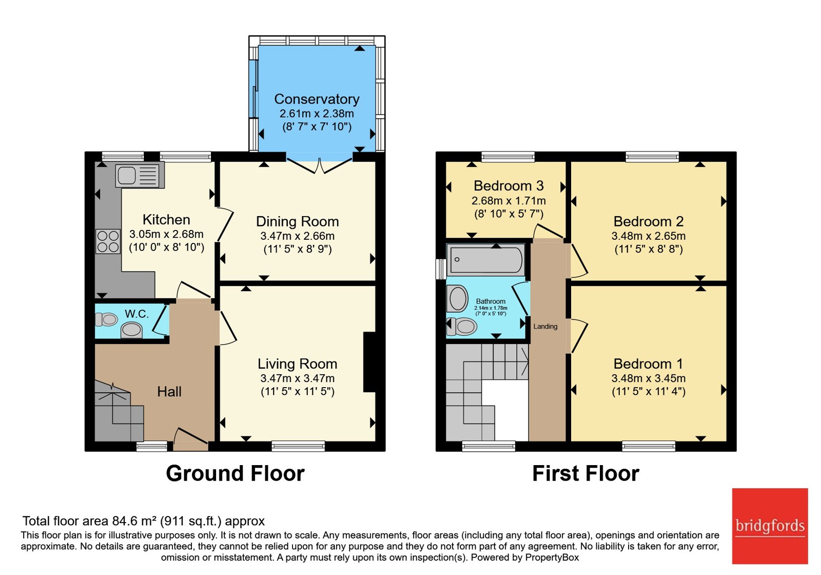 19, Deanwater Close, Cheshire floorplan