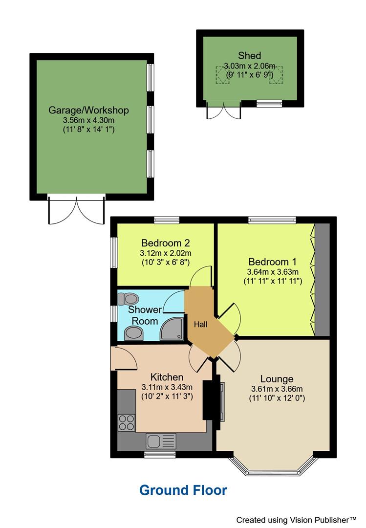 10, Oakfield Drive, Baildon floorplan