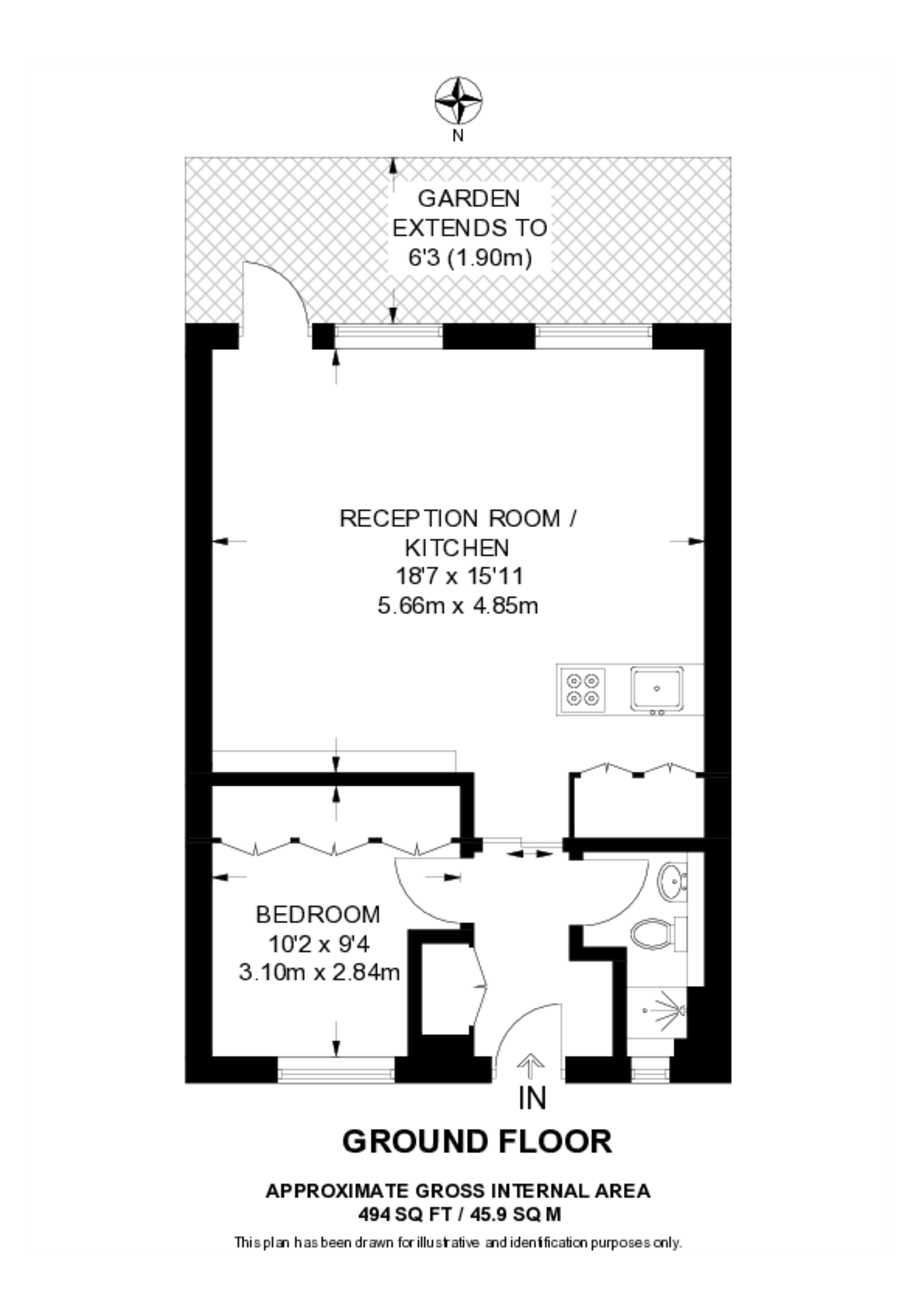 Haberdasher Place, London, N1, Hoxton floorplan