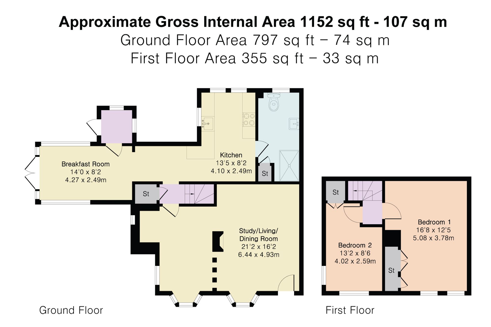 Oakdene The Causeway, Ipswich floorplan