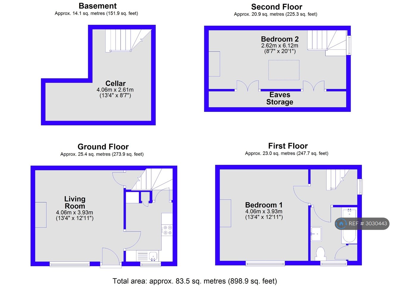 Church Hill Mount, Stanningley, Pudsey floorplan