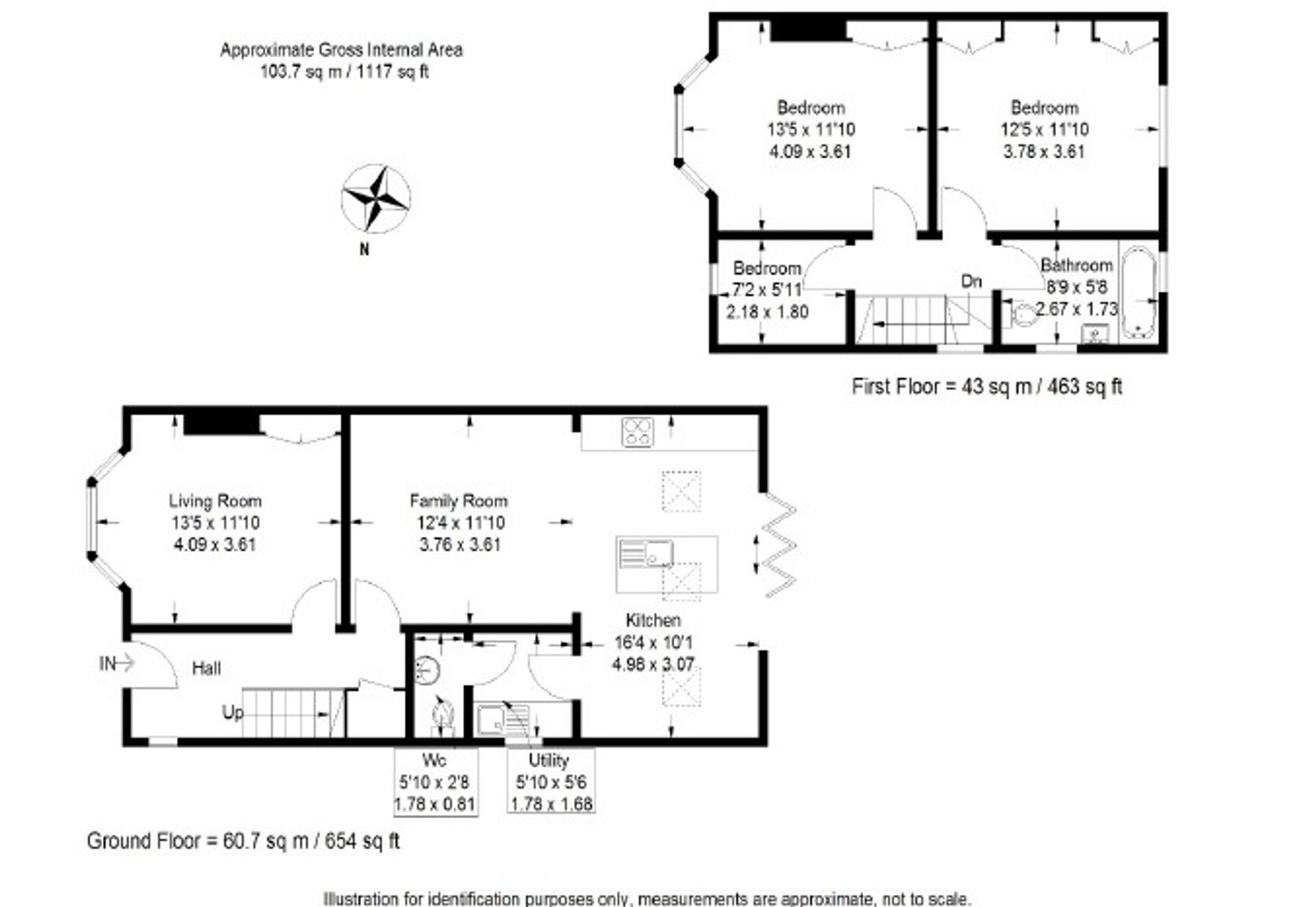 48 Beech Road, Harrogate floorplan