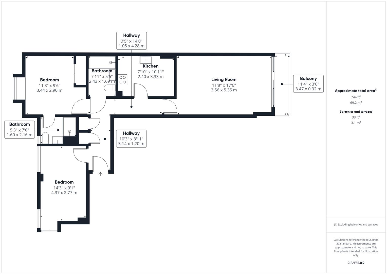 Coxhill Way, Aylesbury floorplan