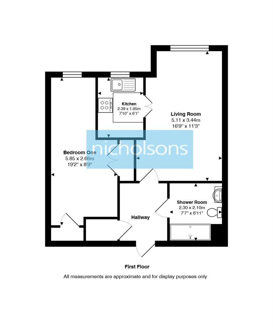 20 Sycamore Grange, Branksomewood Road, Fleet floorplan