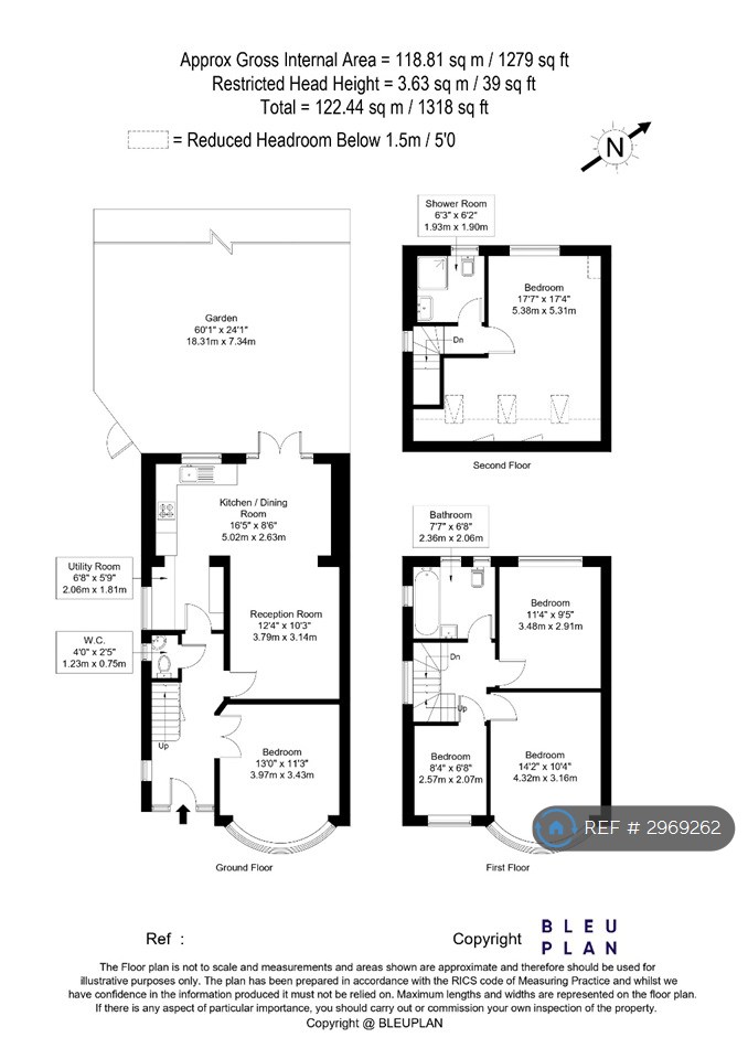Roding Lane North, Woodford Green floorplan