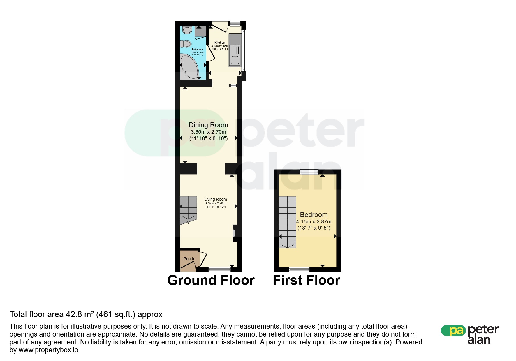 17a, Ynyscynon Street, Aberdare floorplan