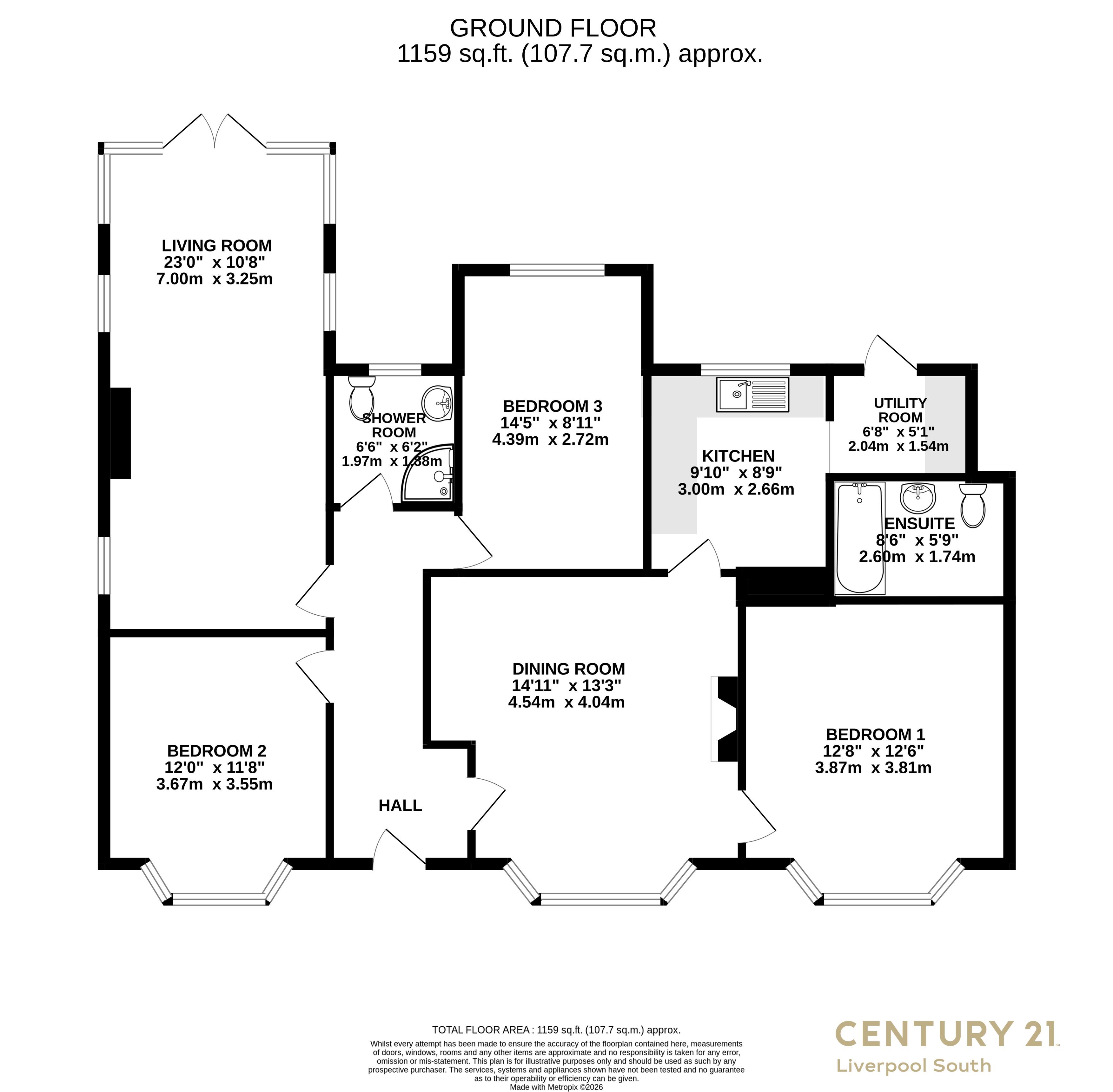 2, Church Road, LIVERPOOL floorplan