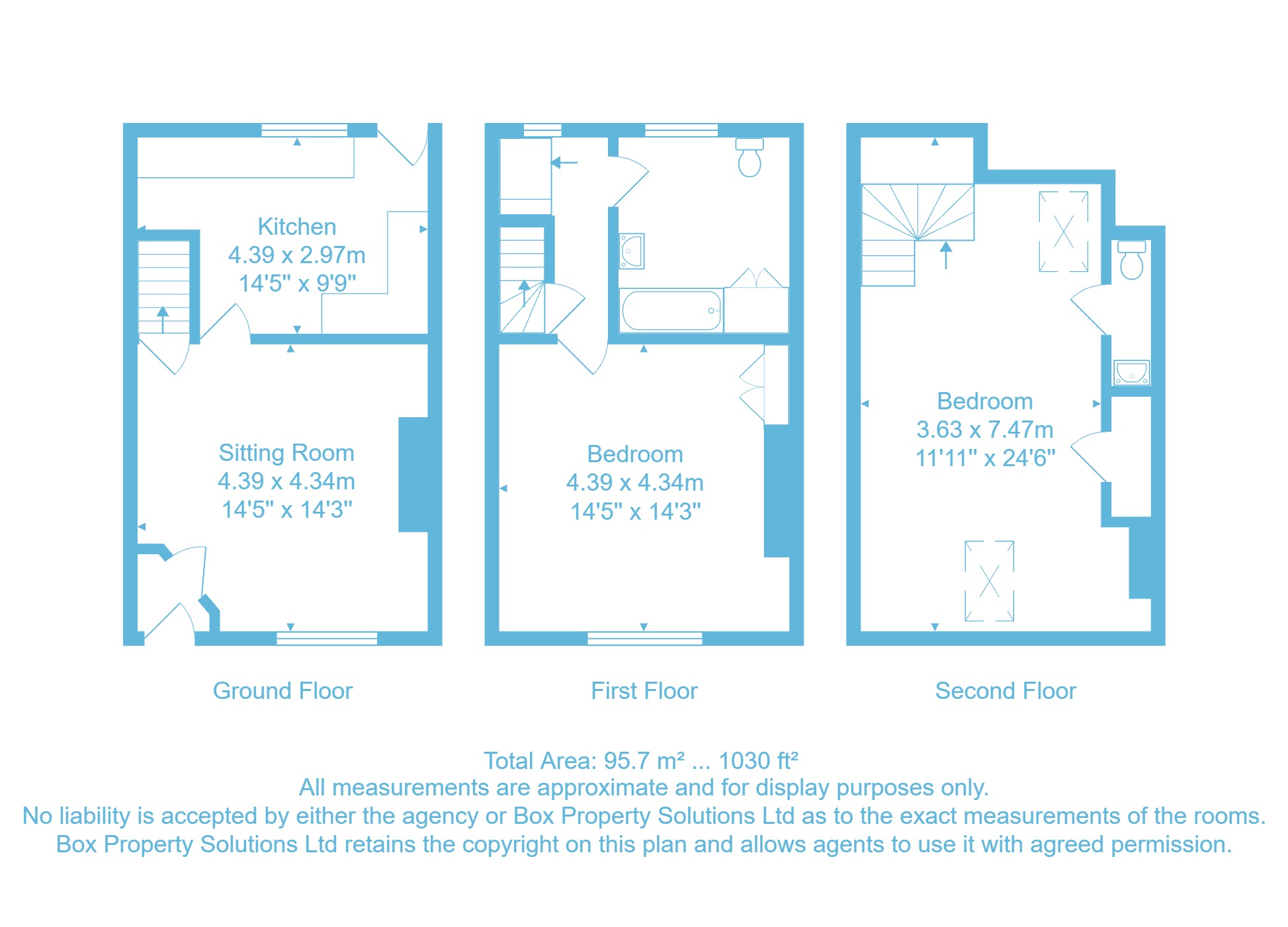 36, Mitchell Terrace, West Yorkshire floorplan
