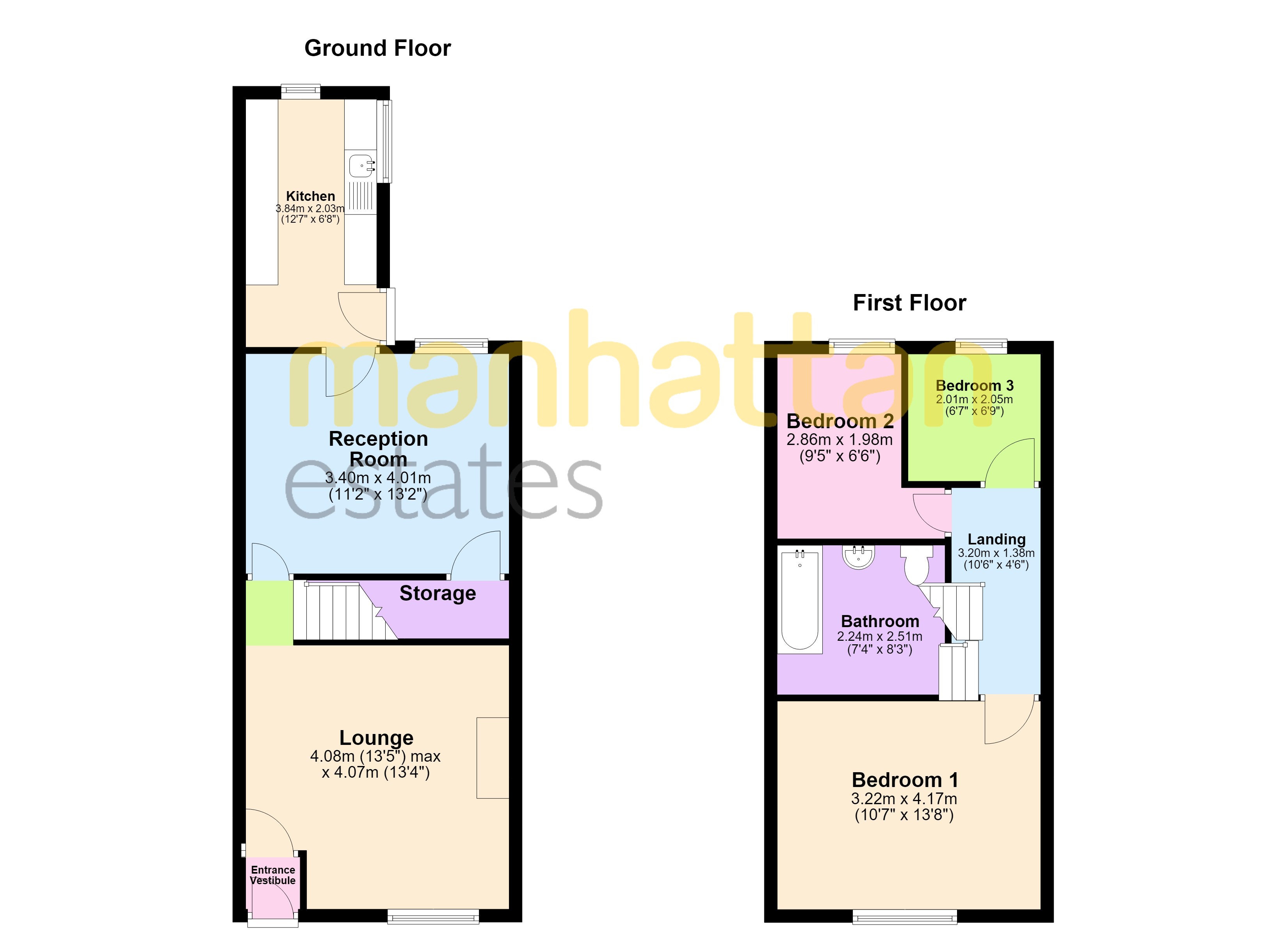 45, Bar Lane, Bolton floorplan