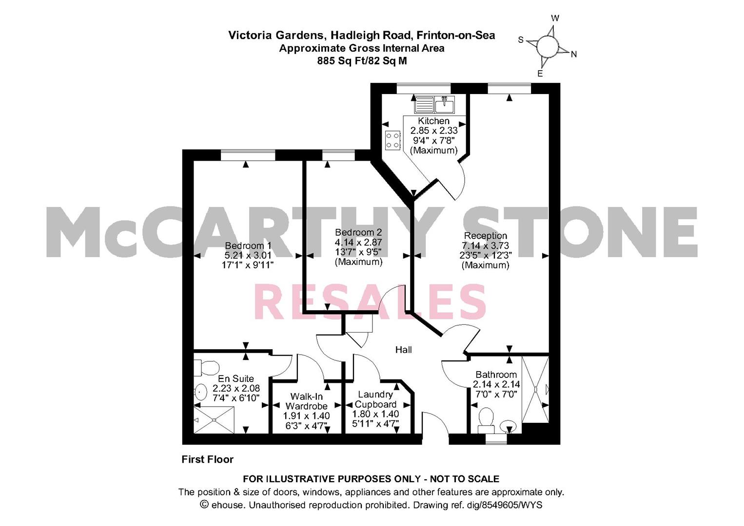 Victoria Gardens. Raglan Road, FrintonOnSea, Essex CO13, 2 bedroom