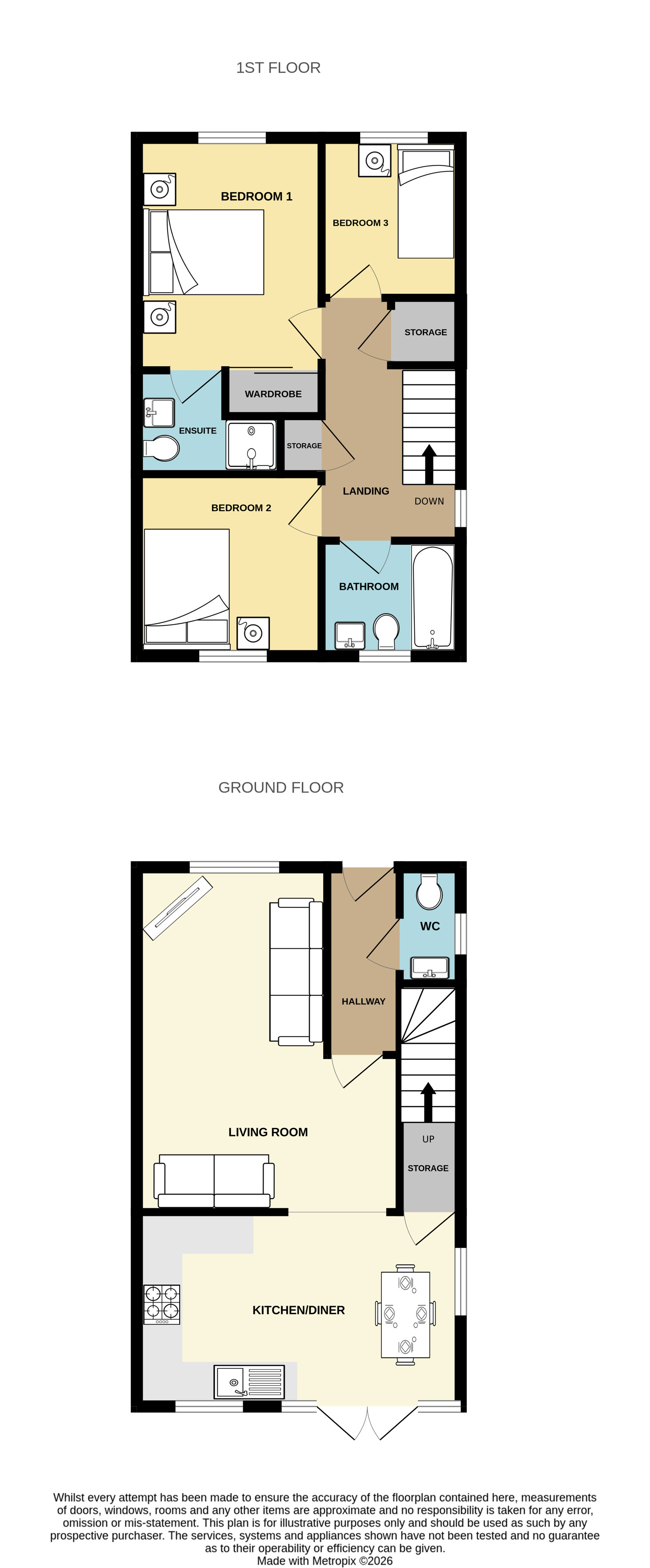 33, Maple Road, Somerset floorplan