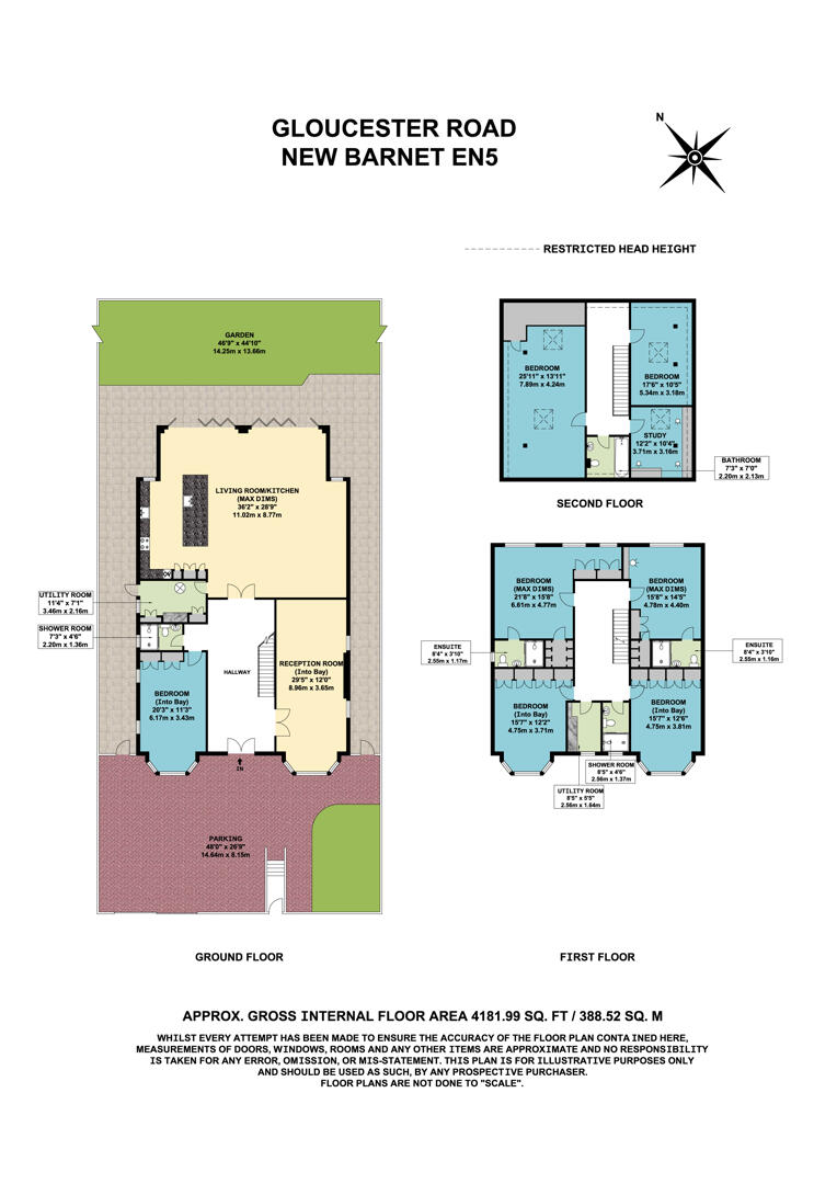 51A, Gloucester Road, London floorplan
