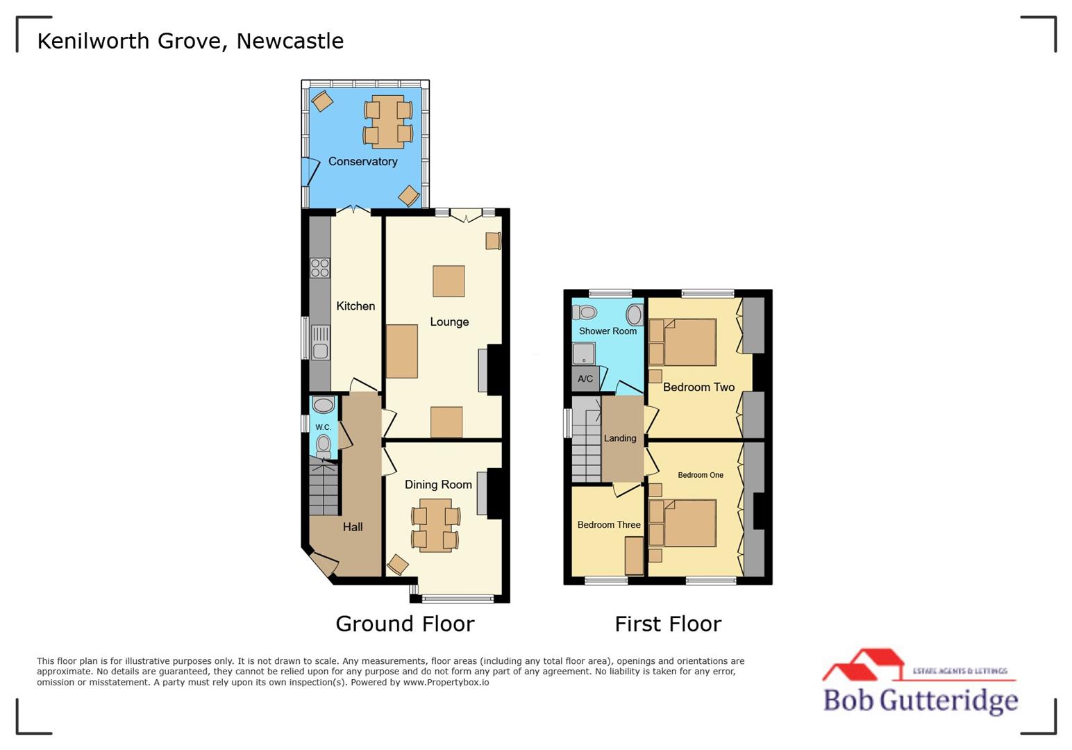 11, Kenilworth Grove, Newcastle floorplan