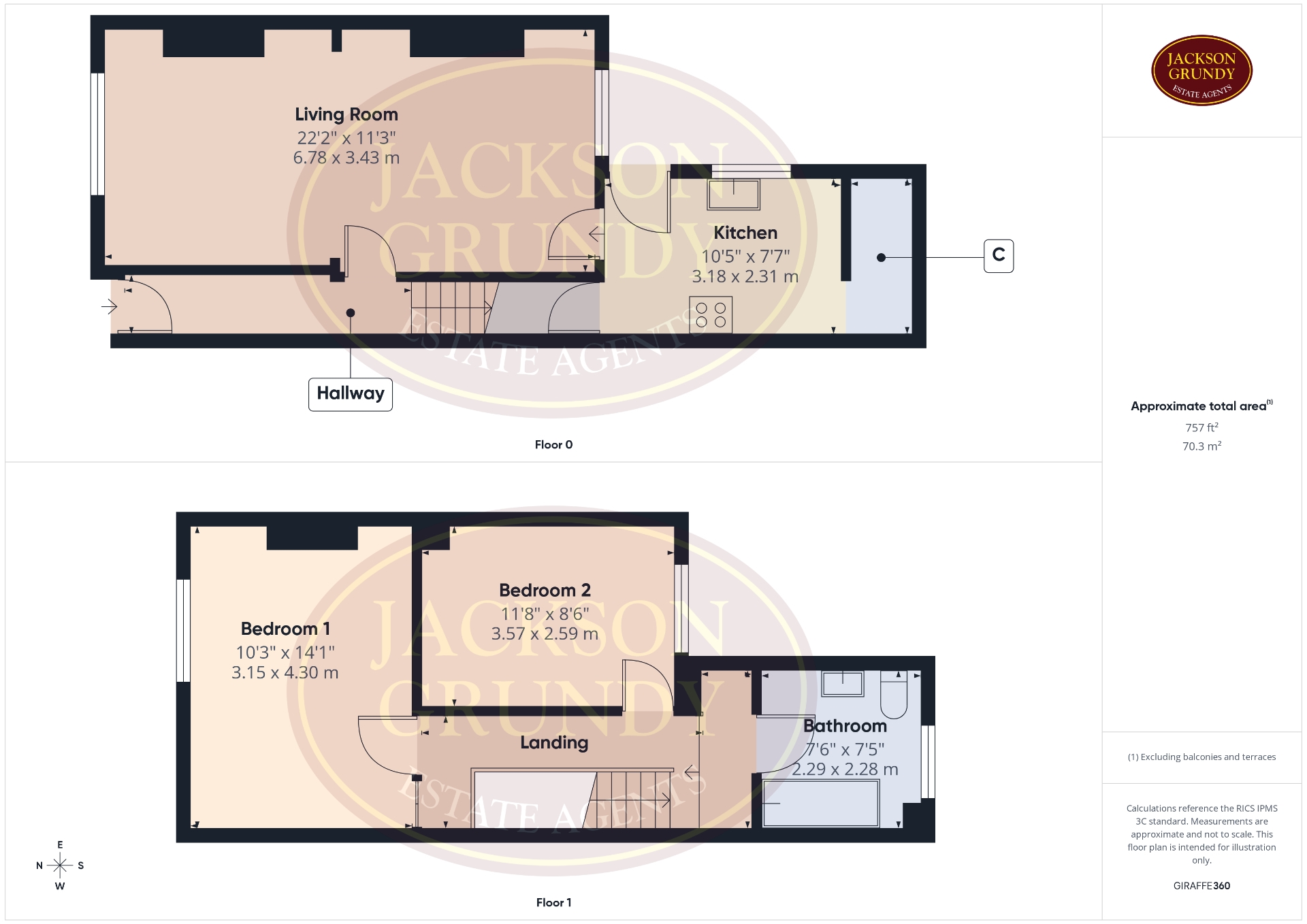 30, Gray Street, Northampton floorplan