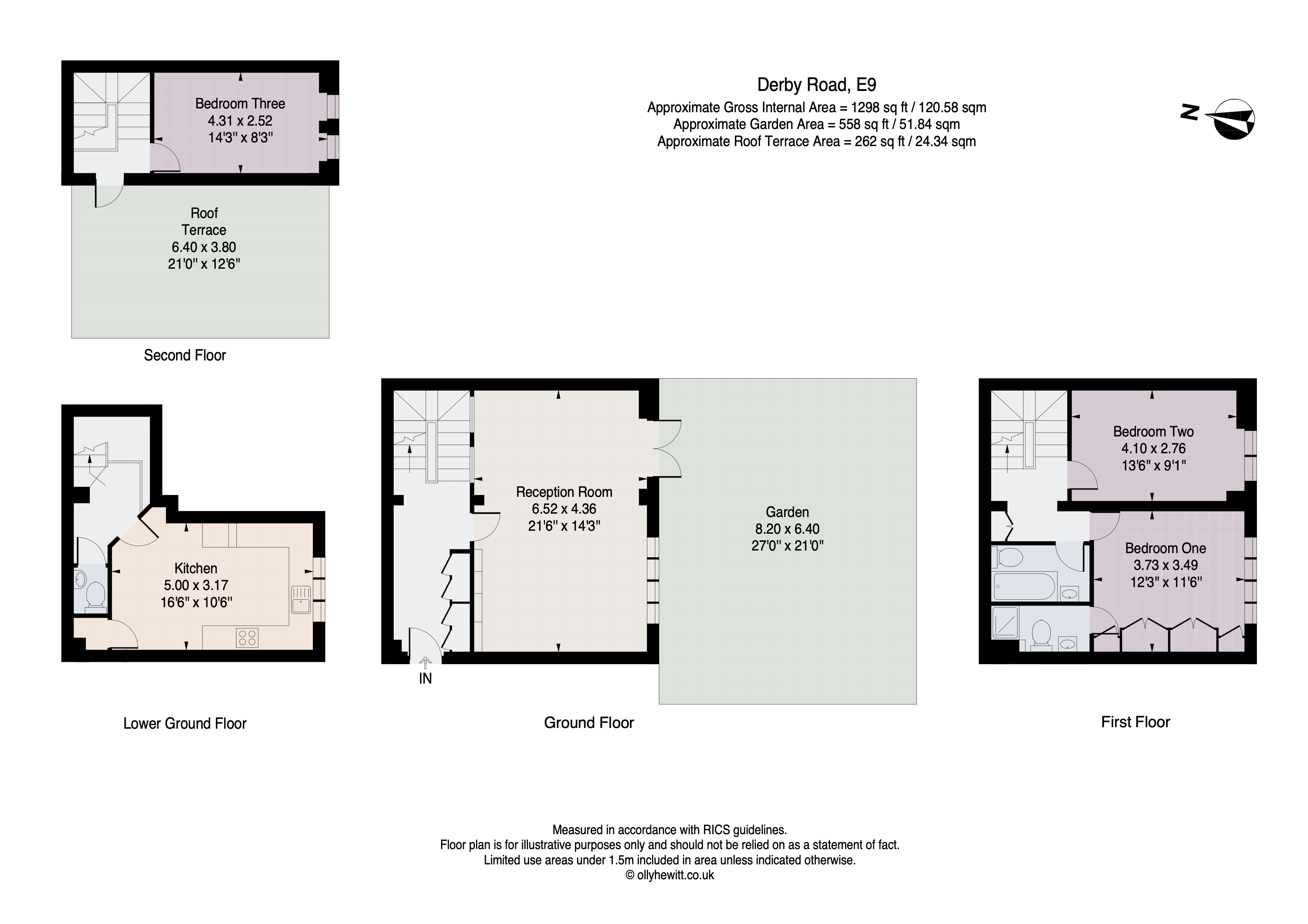 Derby Road, London floorplan