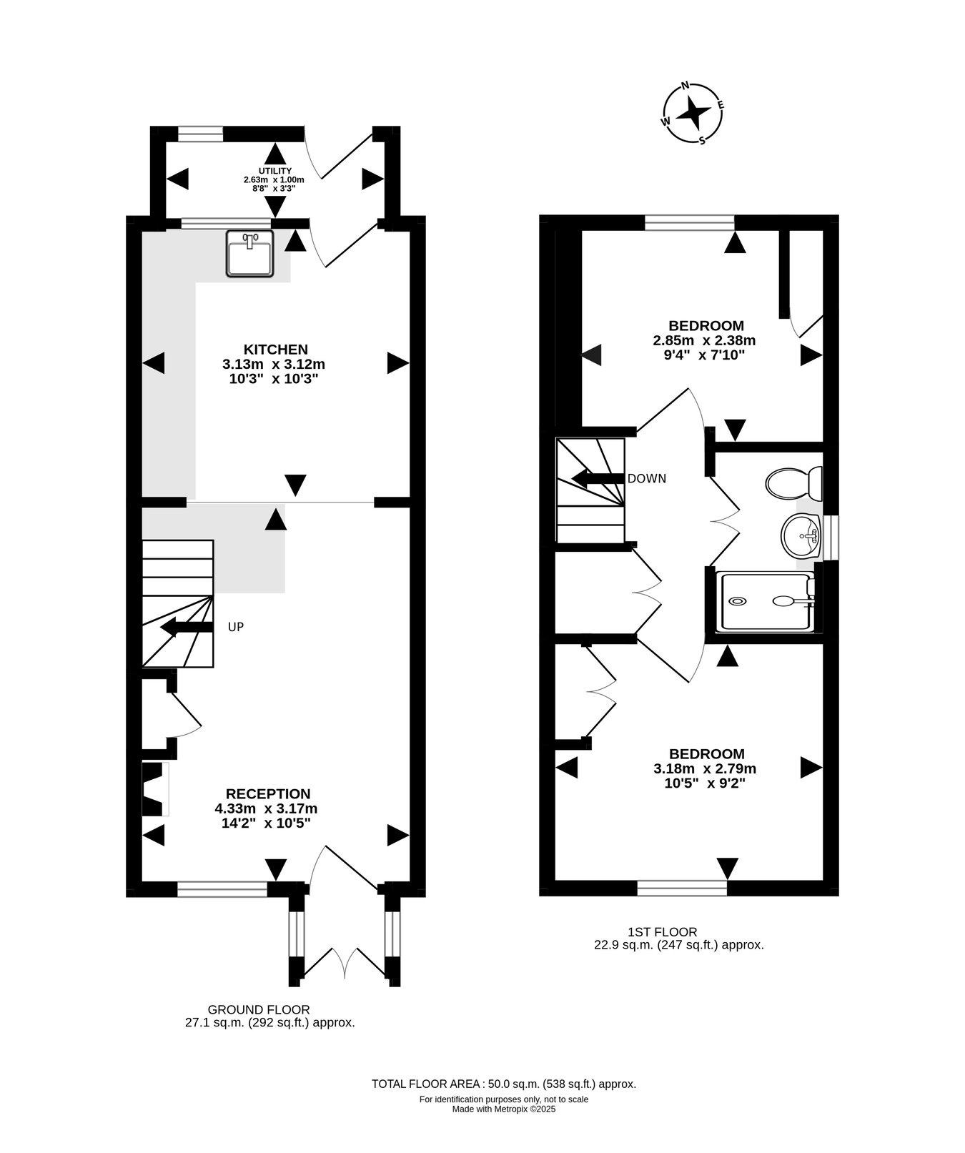 5 Crabtree Green Cottages, North Avenue, Llandrindod Wells floorplan
