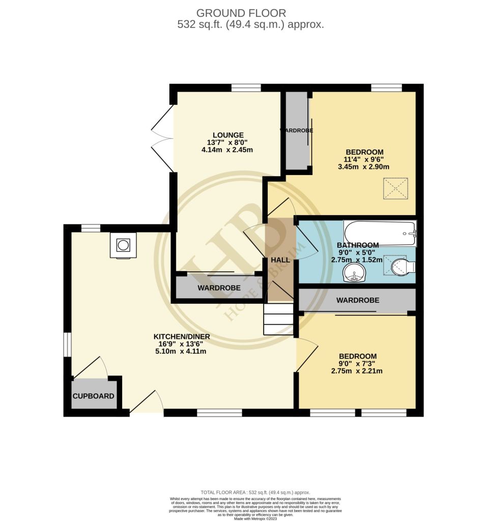 Boiling House, Beckside, Staithes floorplan