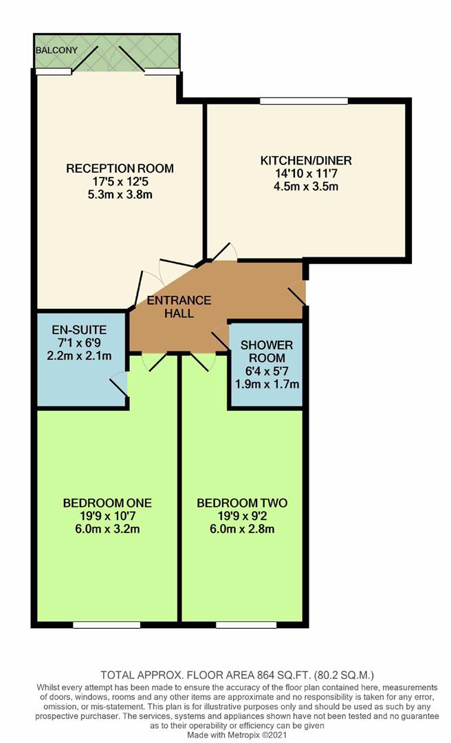 17, Grosvenor Heights, North Chingford floorplan