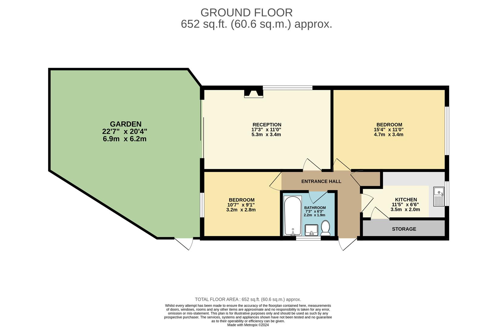 Hilldale Road, Sutton floorplan