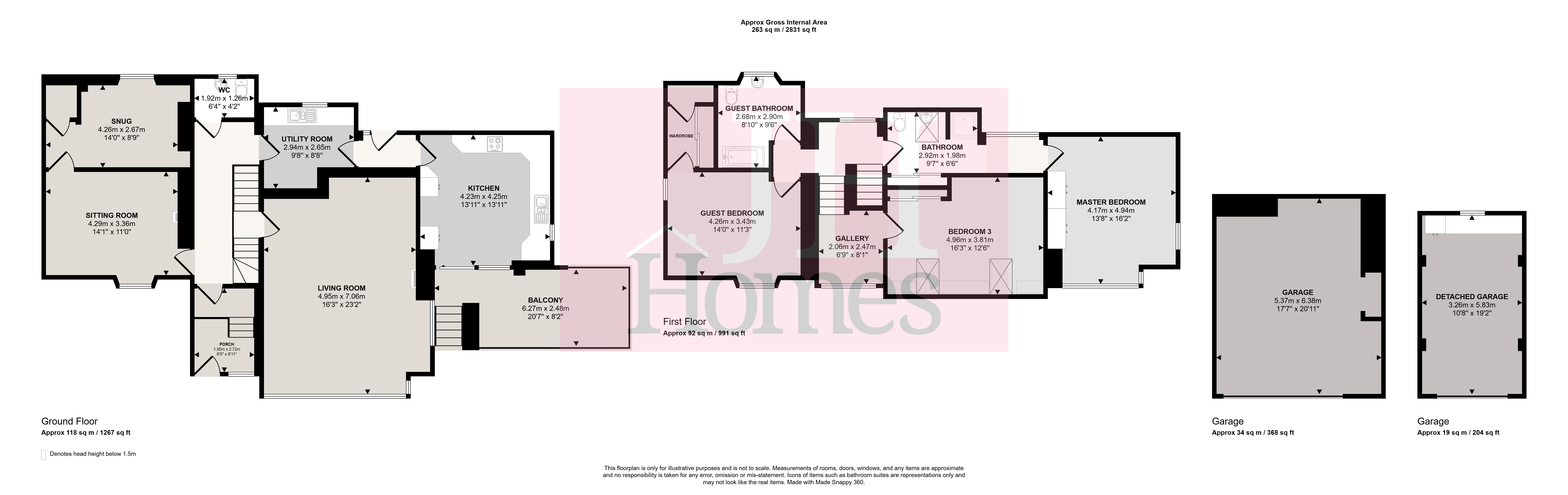 Little Croft Cottage, Beckside, Kirkby-in-Furness floorplan