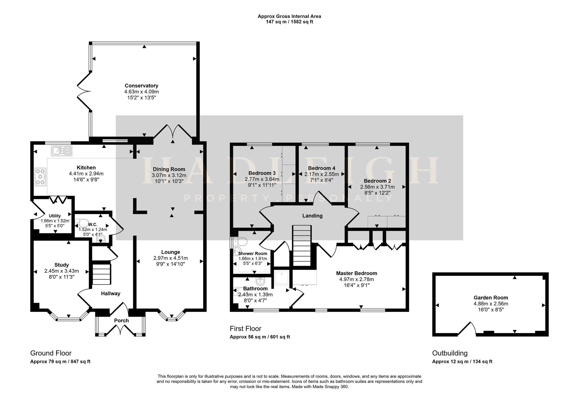 7 Brook Way, Birmingham floorplan