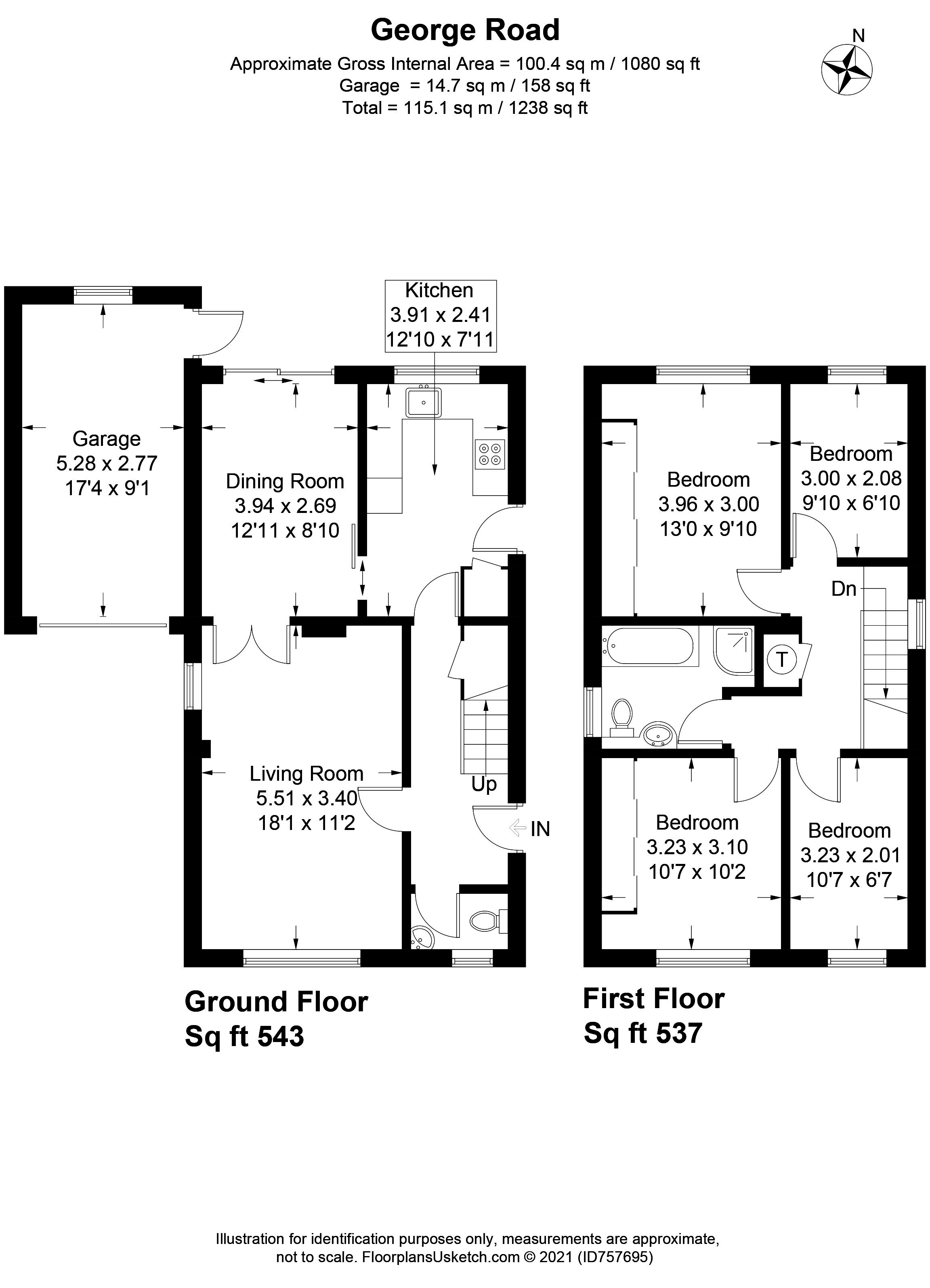 Road, Fleet, Hampshire GU51, 4 bedroom detached house for sale