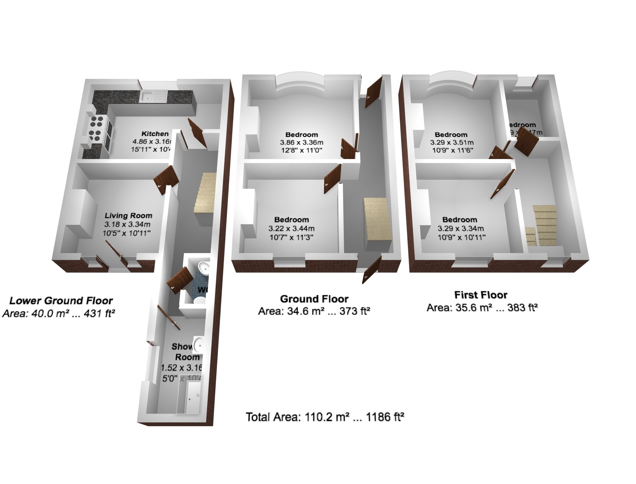 53 Ewart Street, Brighton floorplan
