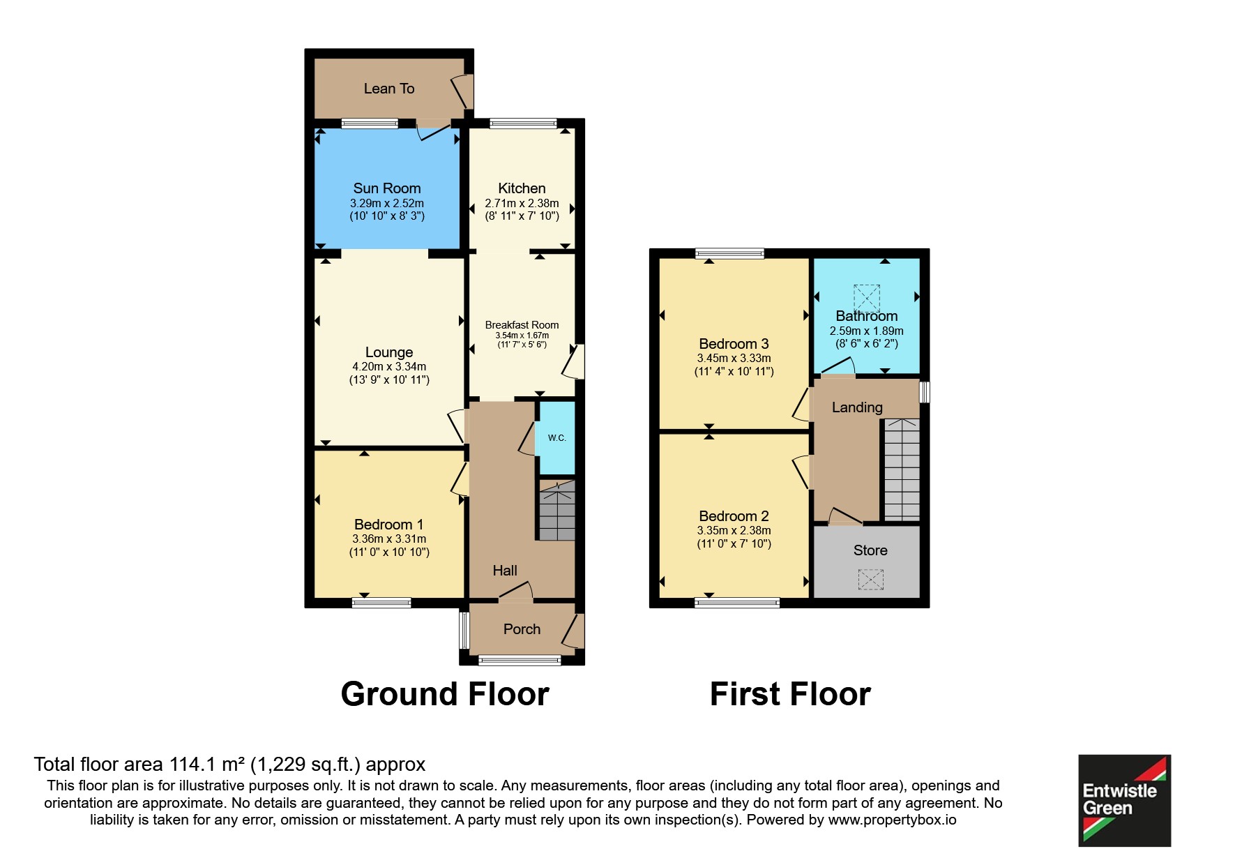 32, Warwick Road, Preston floorplan