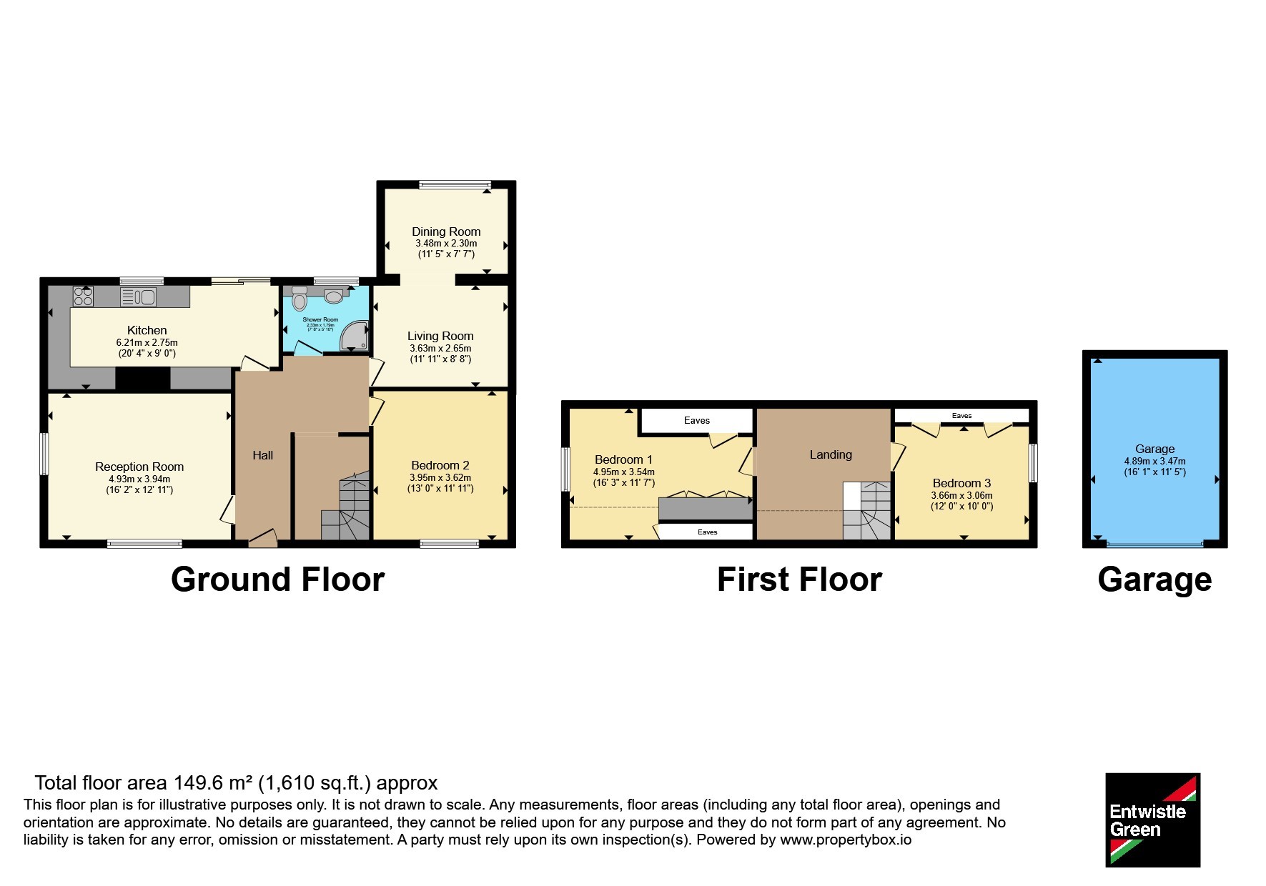 125, Main Street, Wigan floorplan
