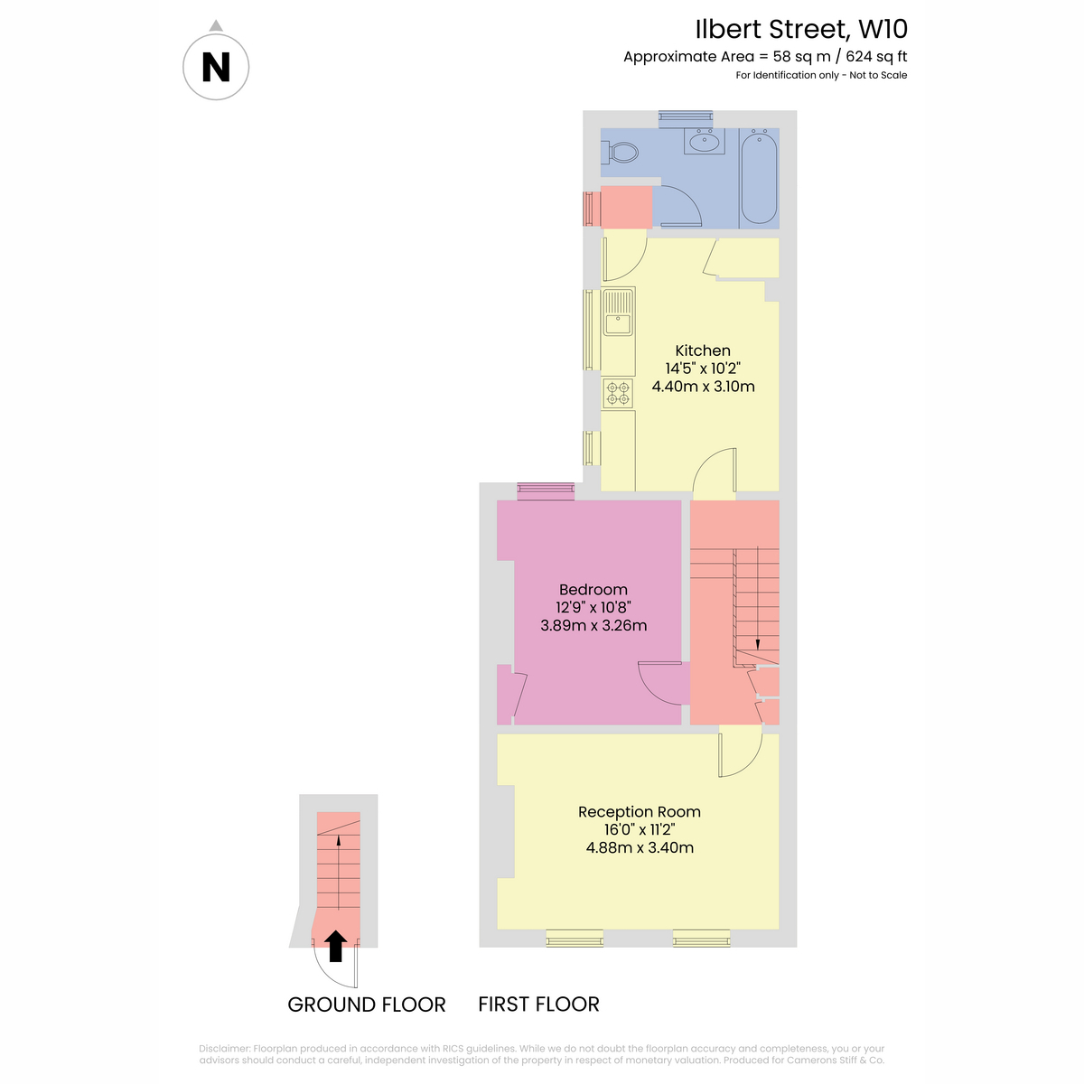 Ilbert Street, London floorplan