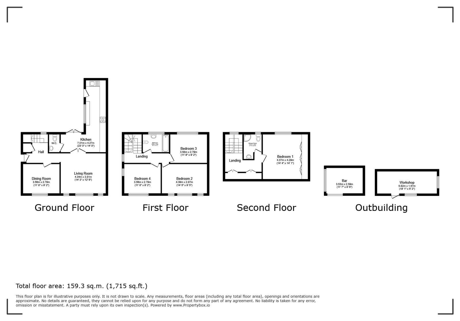 Freeman Road, Horsham floorplan