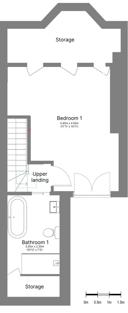 60, St. Andrews Road, Brighton floorplan