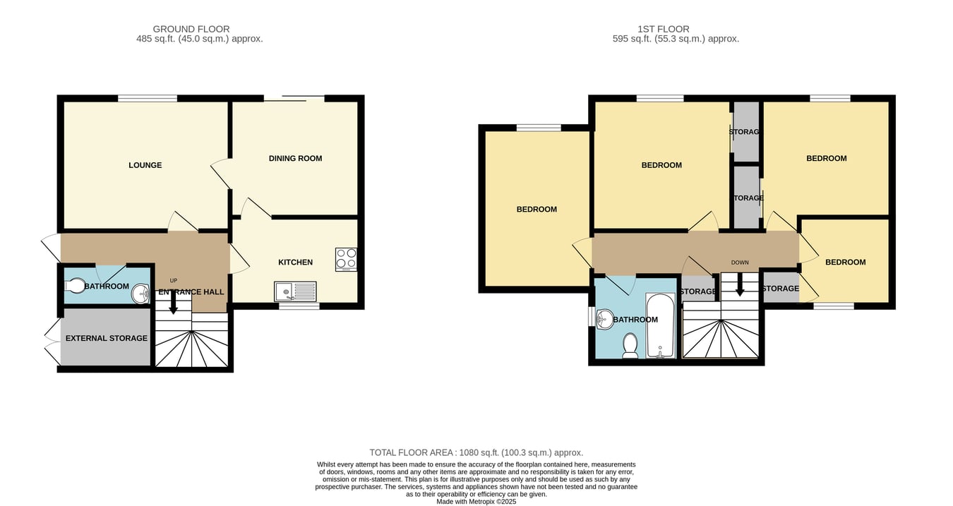 19, Flemingston Road, Barry floorplan